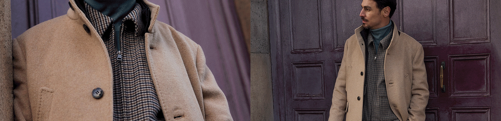 Wechselnde Detailansichten der Looks