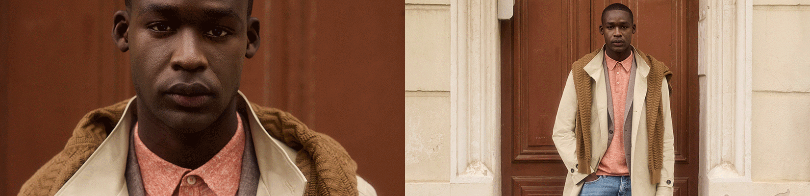 Changing detail pictures of different looks