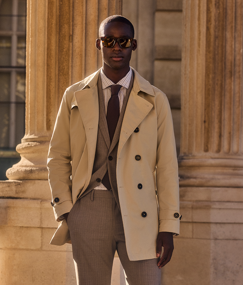 Modern Business Outfit with suit pants and blazer