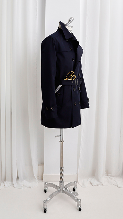Navy coat for spring and summer