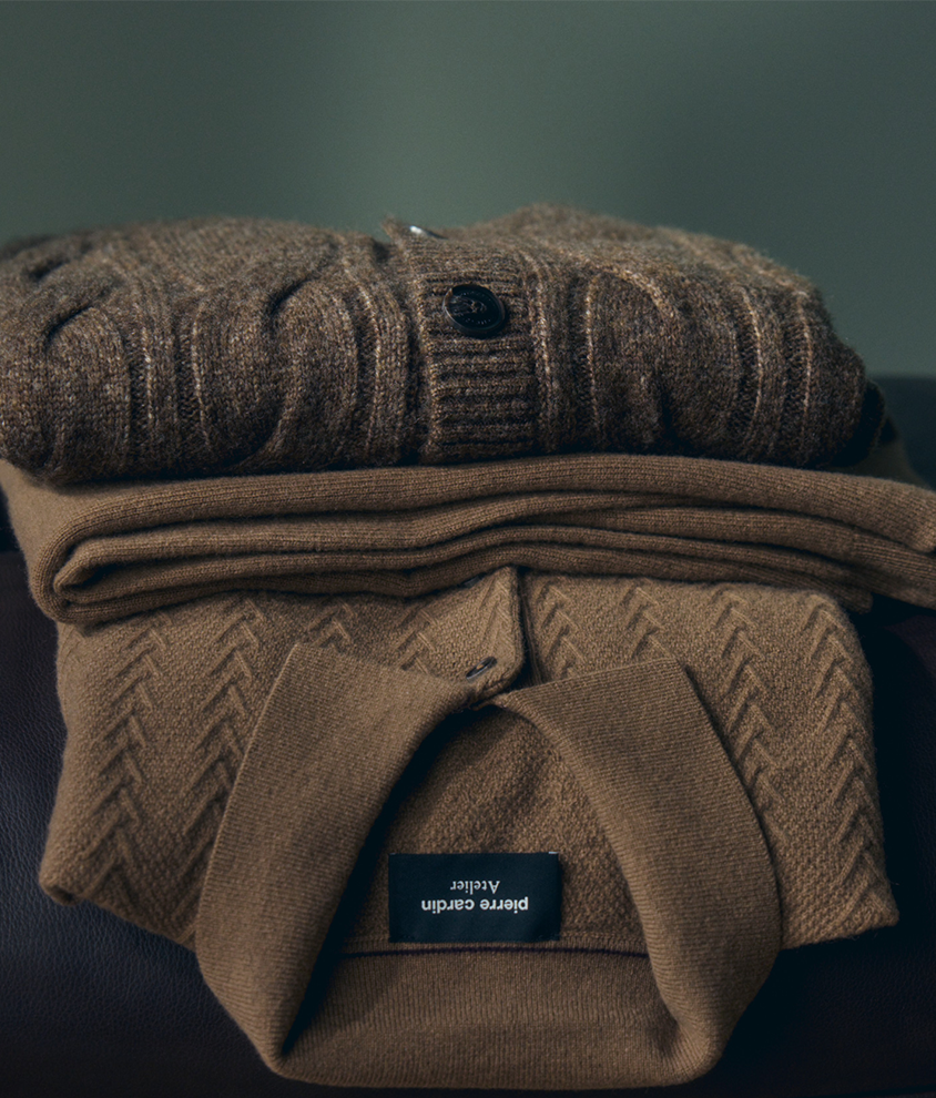 Strickmode für Herren aus der Atelier Kollektion