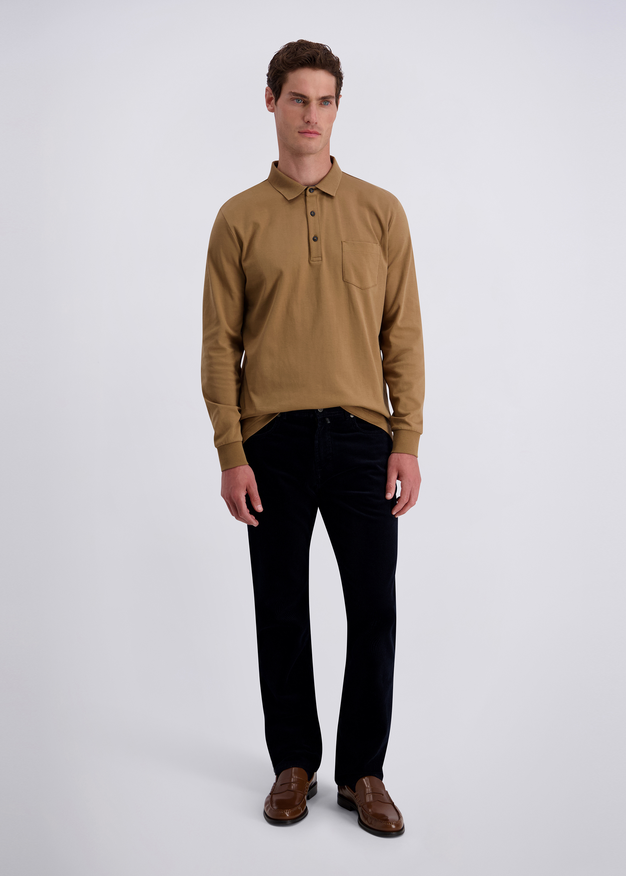 Regular Fit Cordhose Laval, Salute Rückansicht