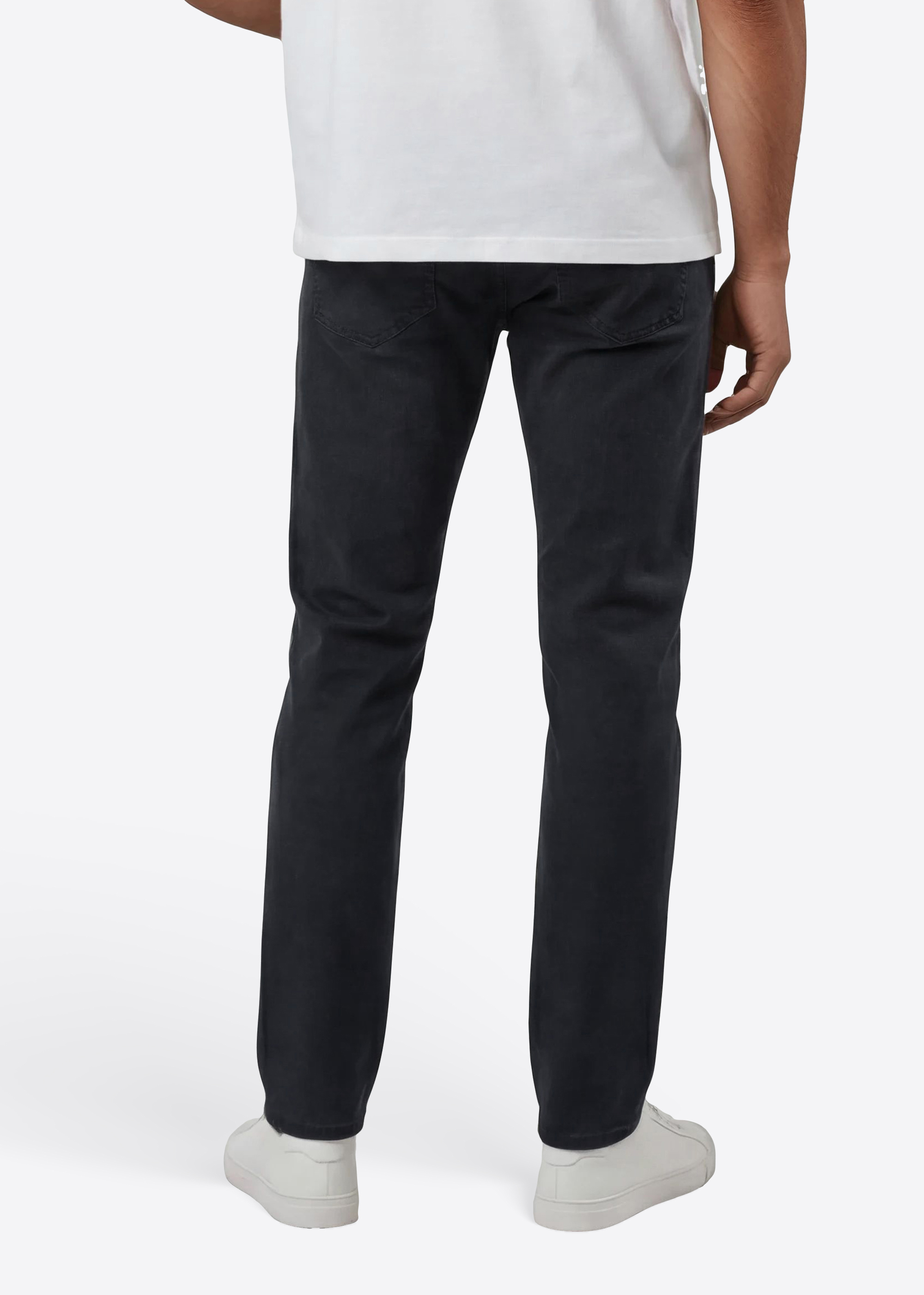 5-Pocket Hose Laval im Straight Fit, Salute Detailansicht 1