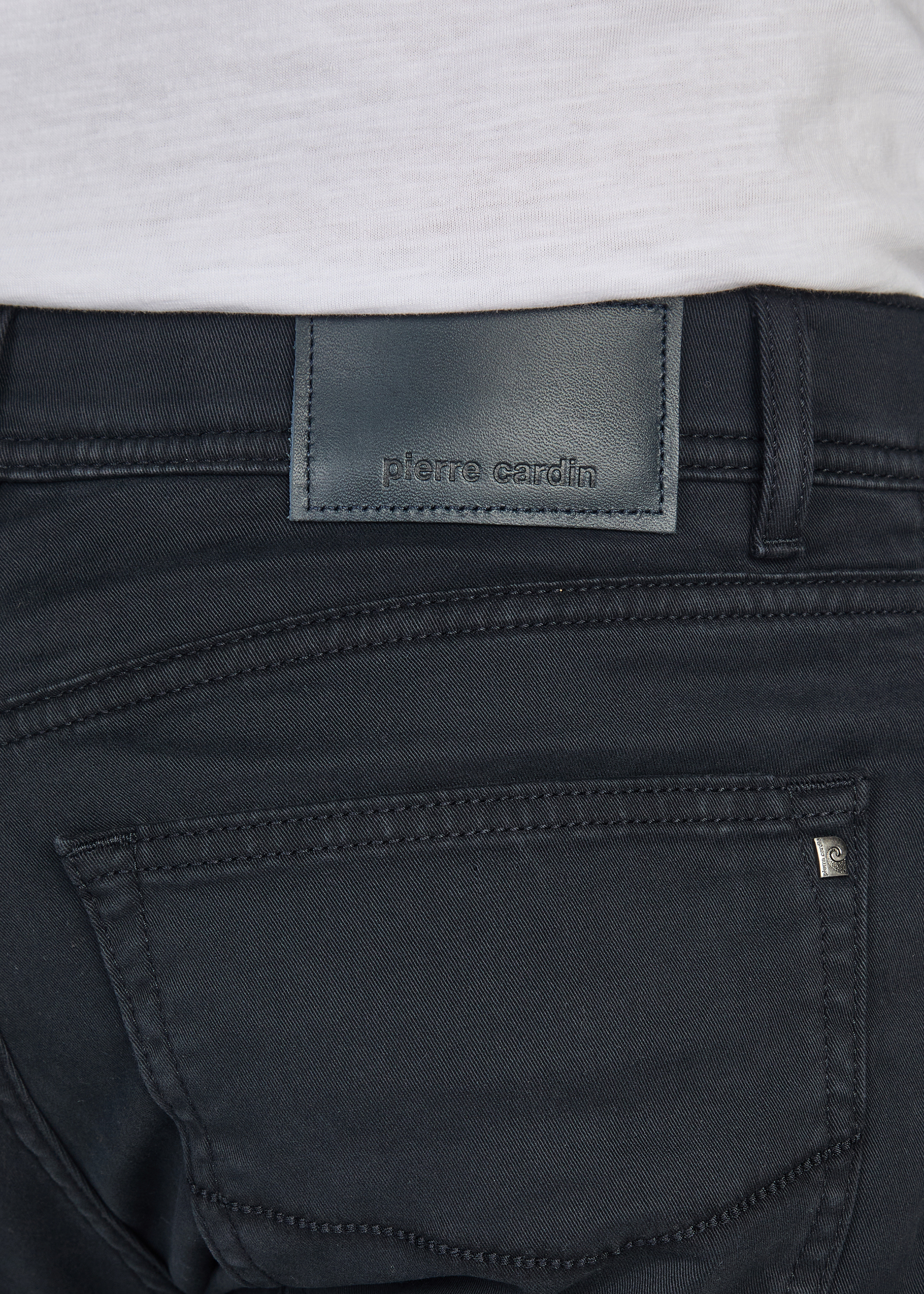 5-Pocket Hose Laval im Straight Fit, Salute Detailansicht 2