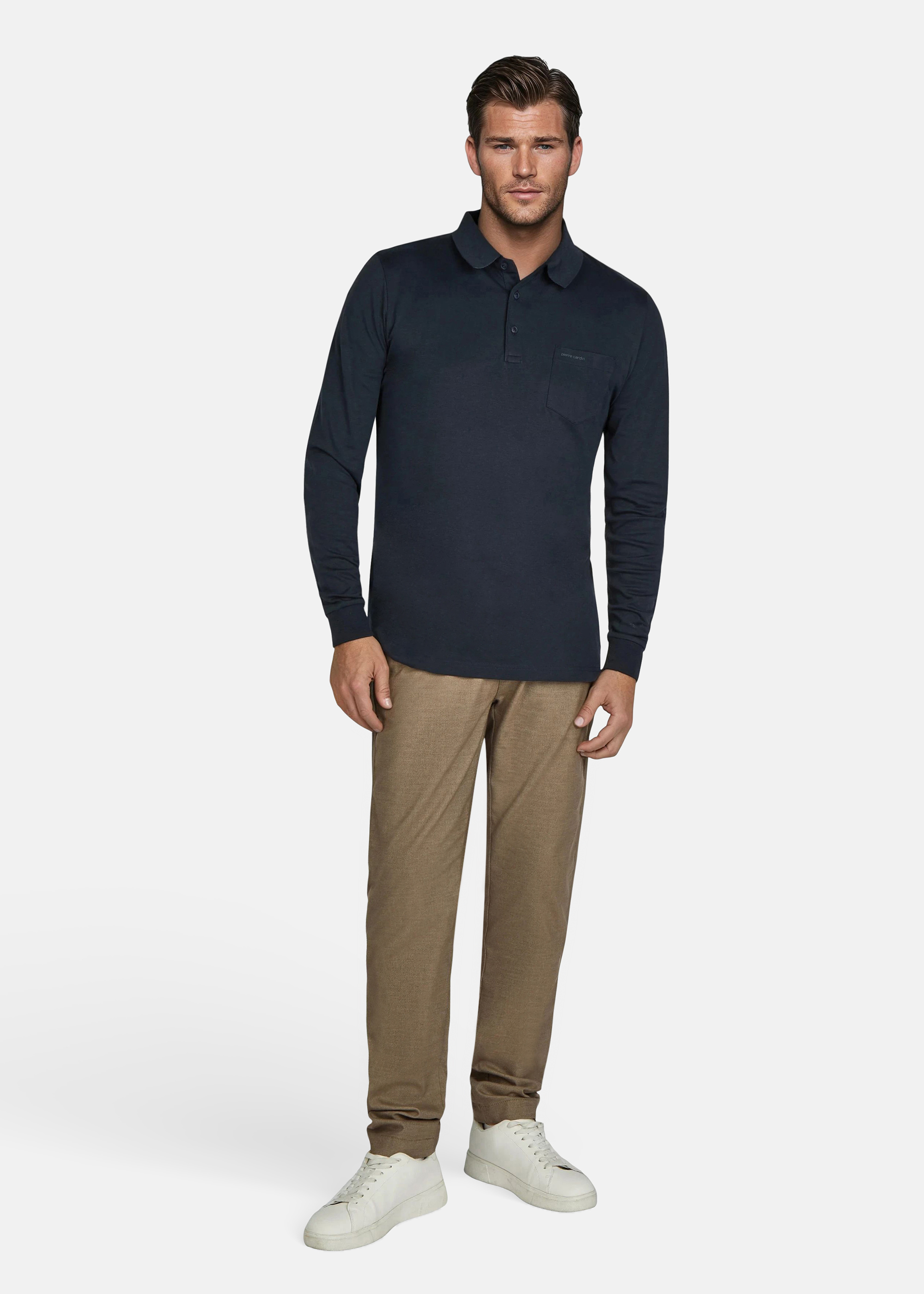 Chino Hose Tapered Fit, Kelp Rückansicht