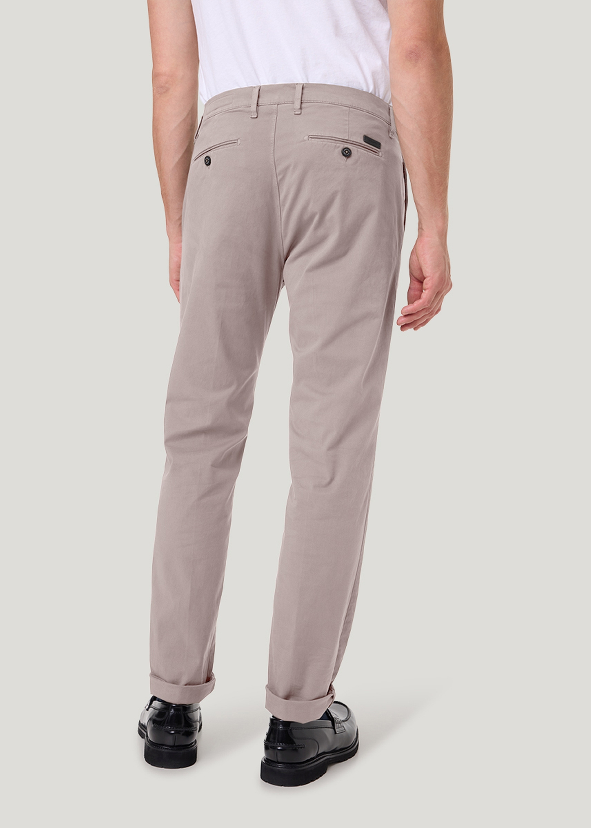 Chino Tapered Fit, Vintage Khaki Detailansicht 1