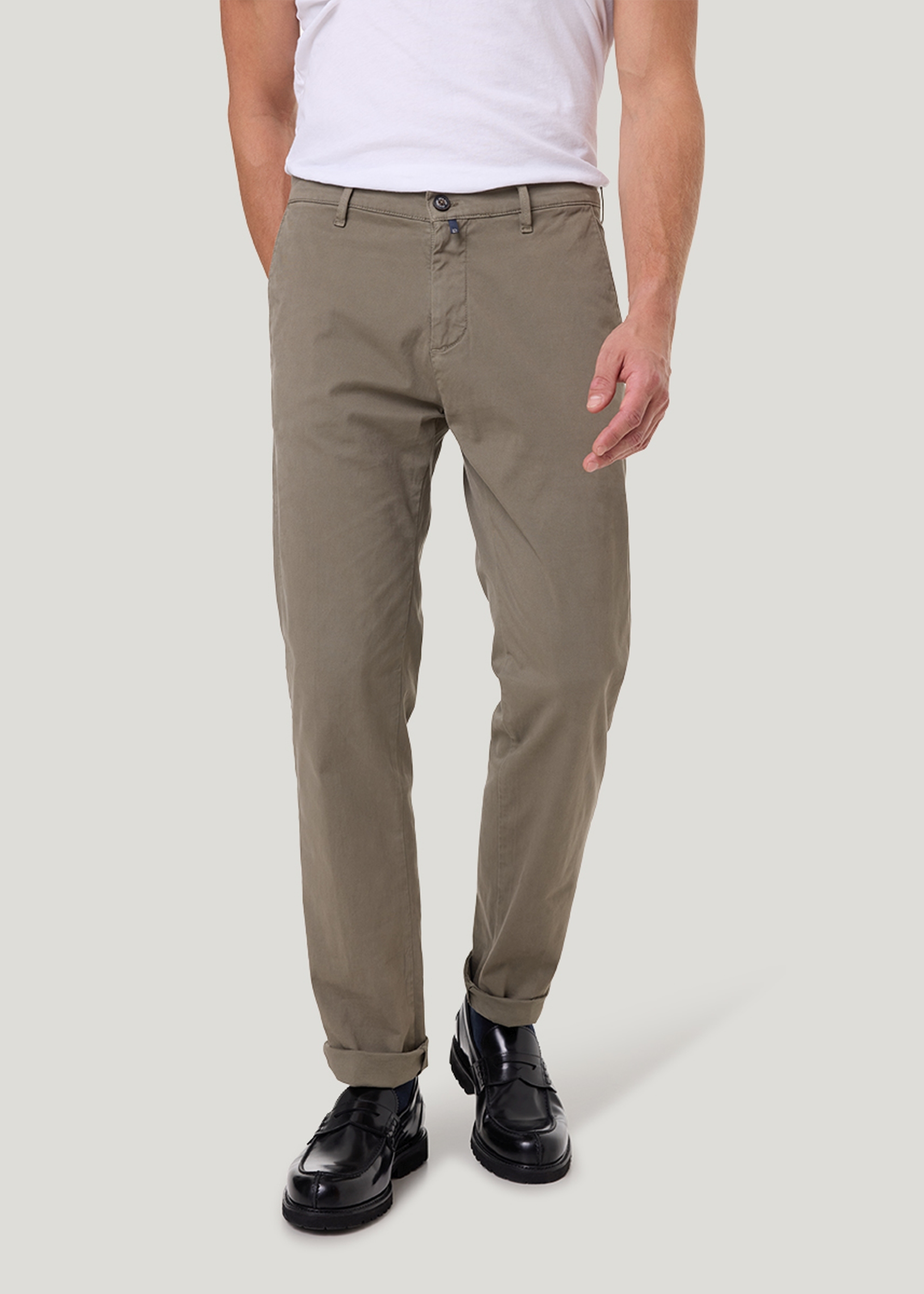 Chino Tapered Fit, Beetle Frontansicht