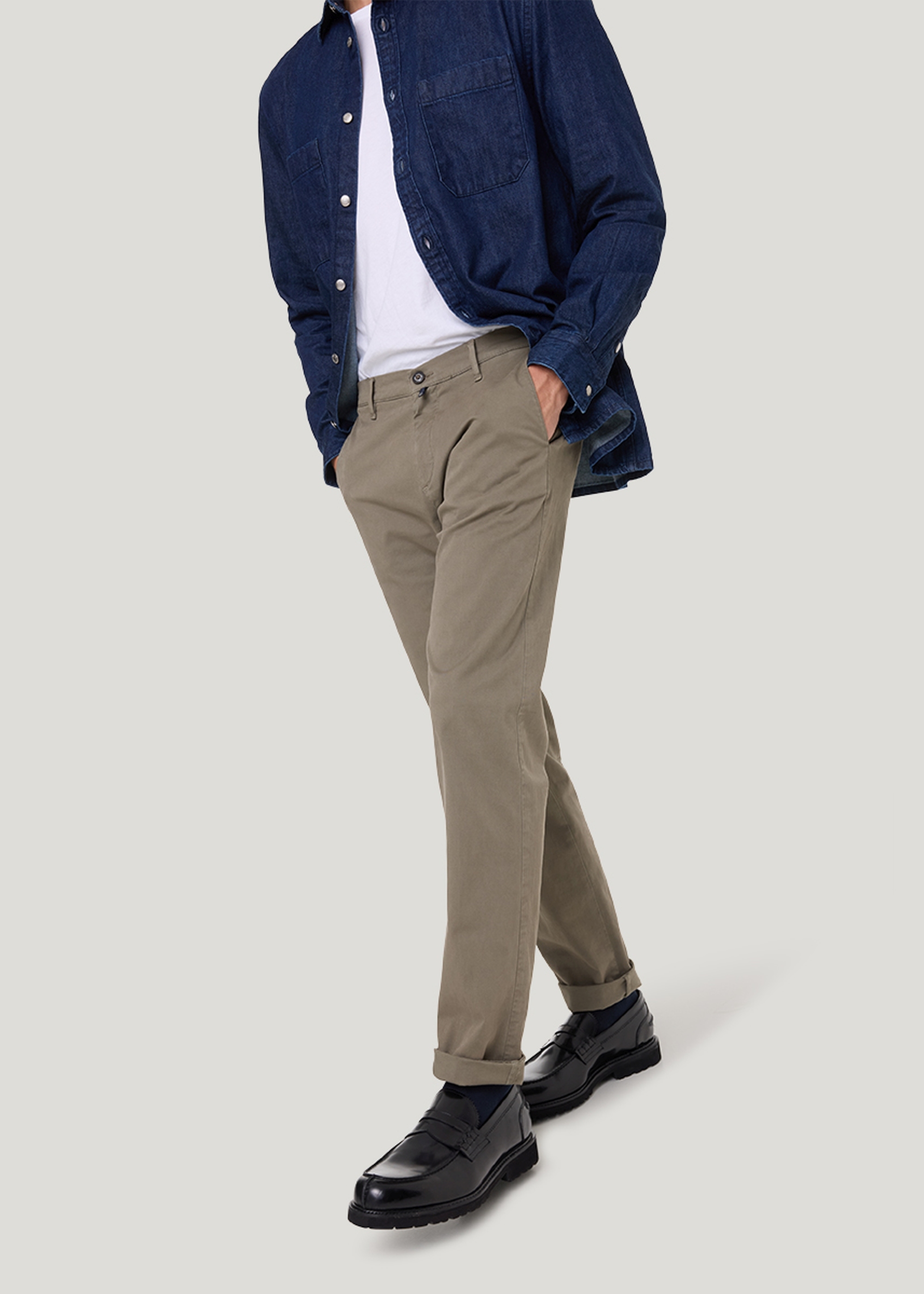 Chino Tapered Fit, Beetle Detailansicht 2