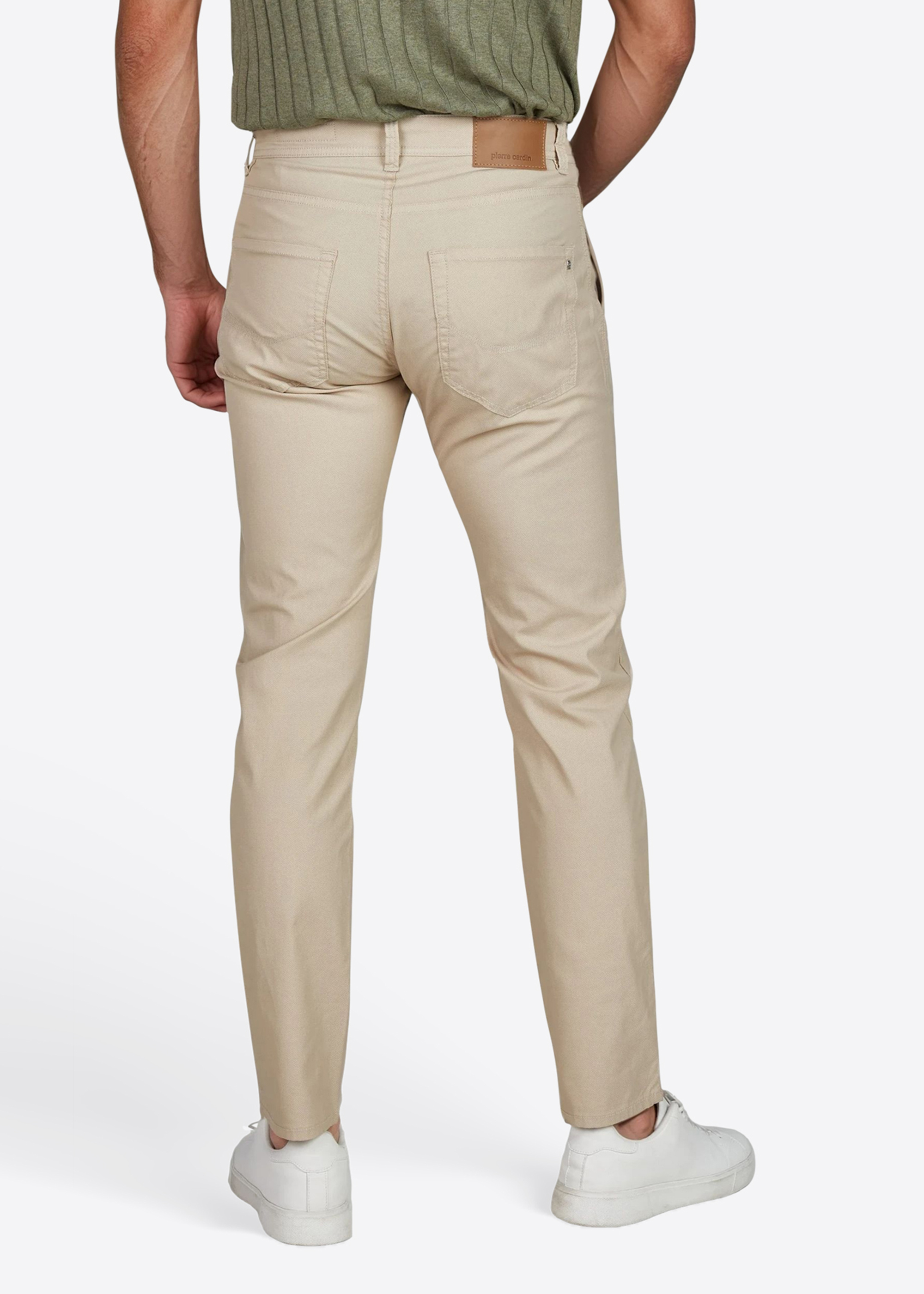 Hose Lyon mit Dornschlaufe für die Gürtelschnalle, Twill Detailansicht 1