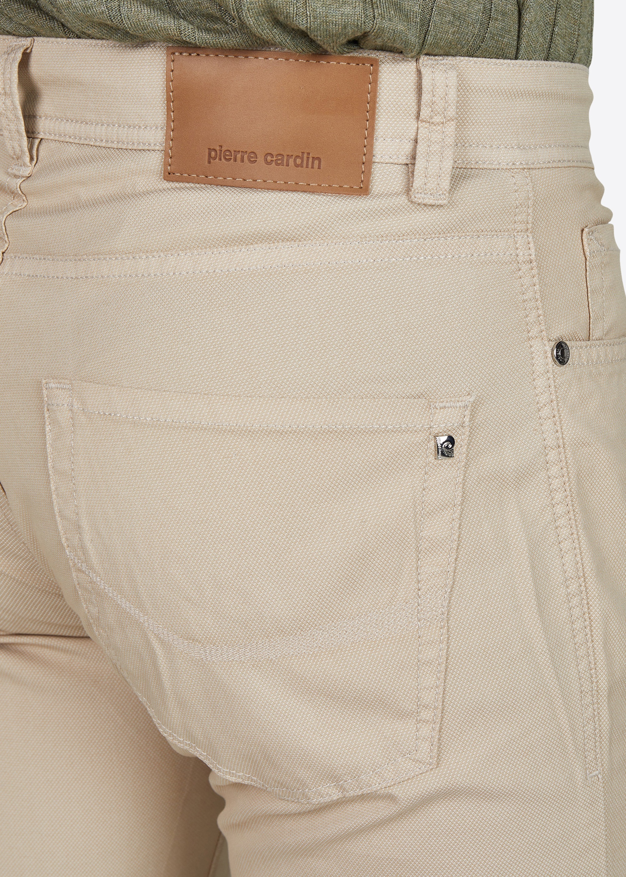 Hose Lyon mit Dornschlaufe für die Gürtelschnalle, Twill Detailansicht 2