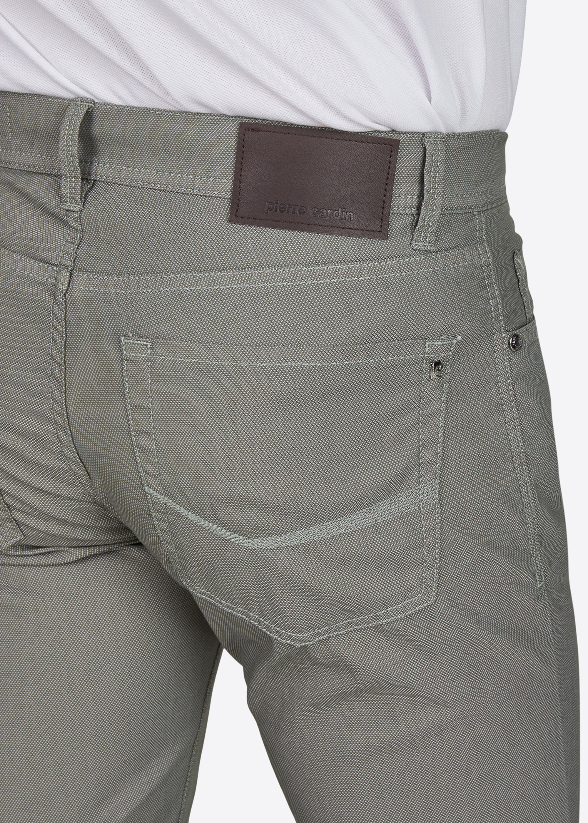 Hose Lyon mit Dornschlaufe für die Gürtelschnalle, Arctic Detailansicht 2