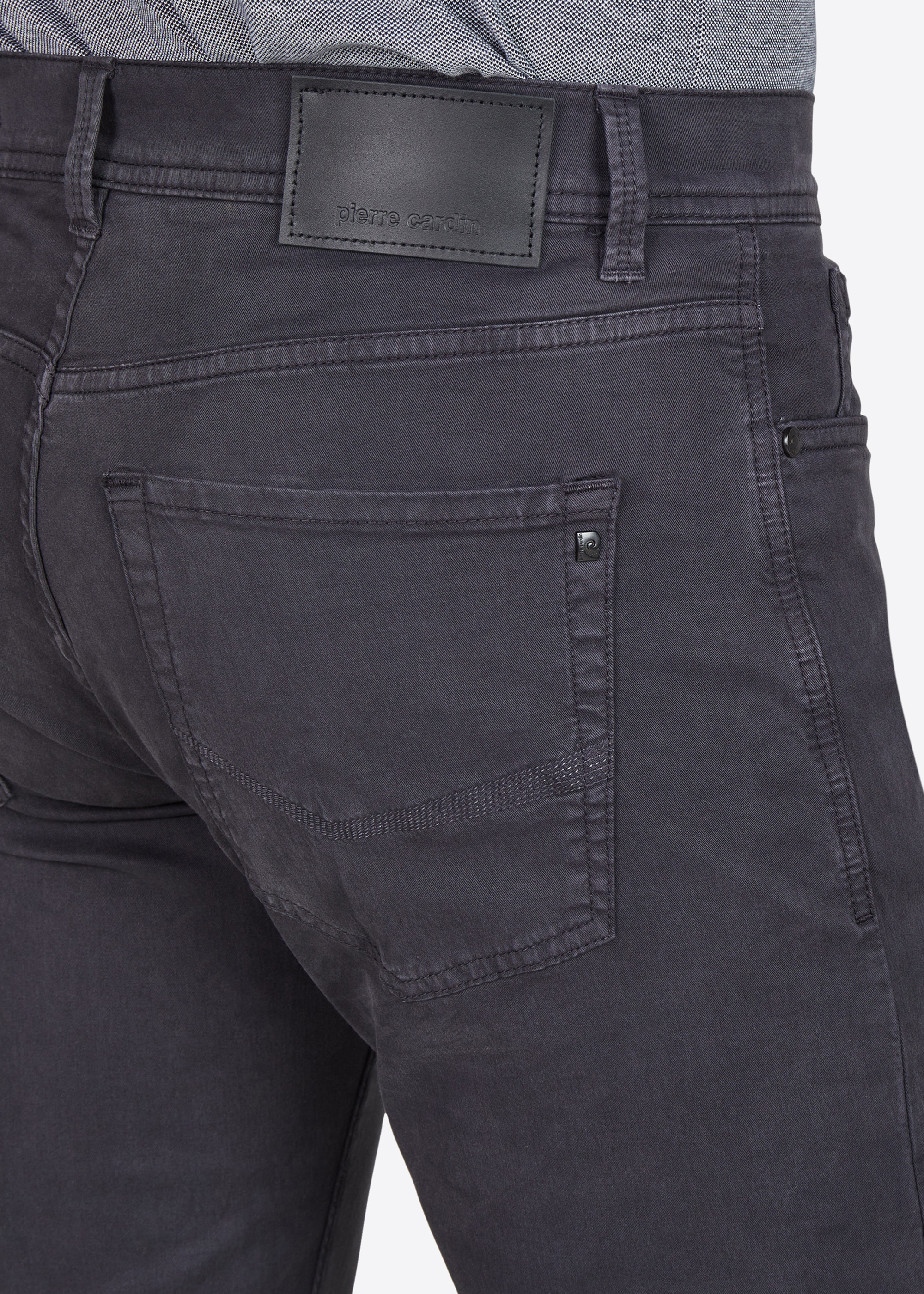 Stilvolle Herrenhose in Slim Fit Passform, Shadow Detailansicht 2