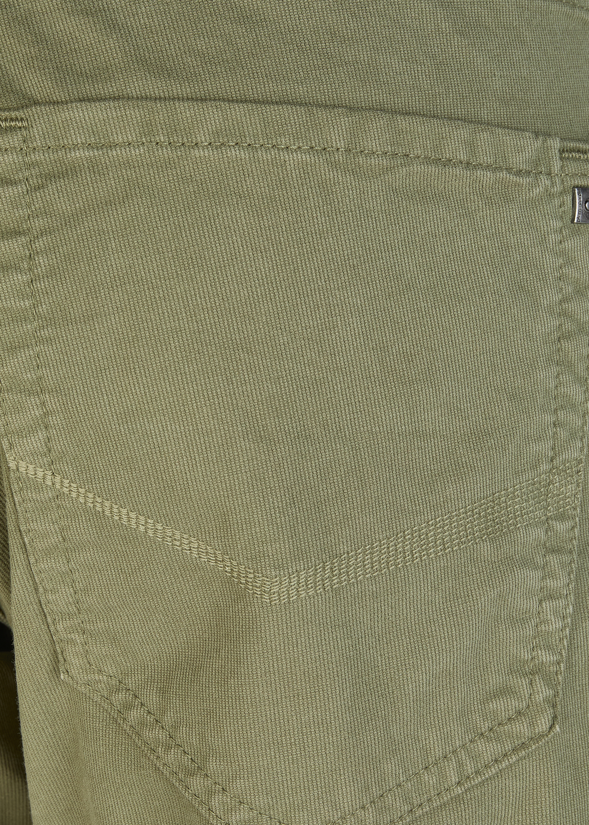 5-Pocket Hose Lyon im Tapered Fit, Dusty Olive Detailansicht 2