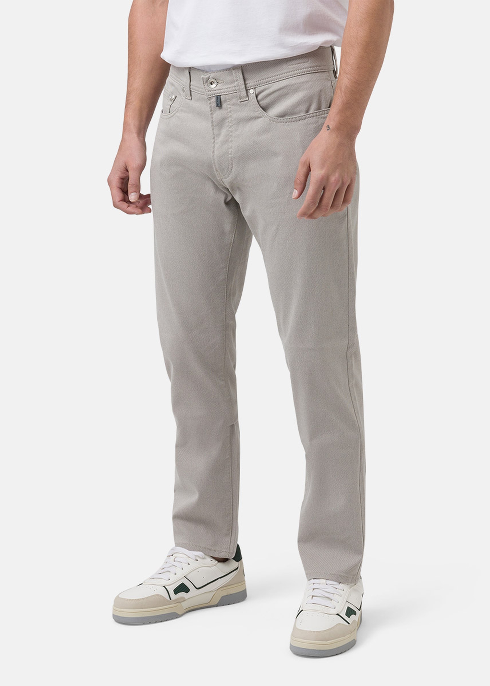 Smart-Casual-Hose, Pelican Frontansicht