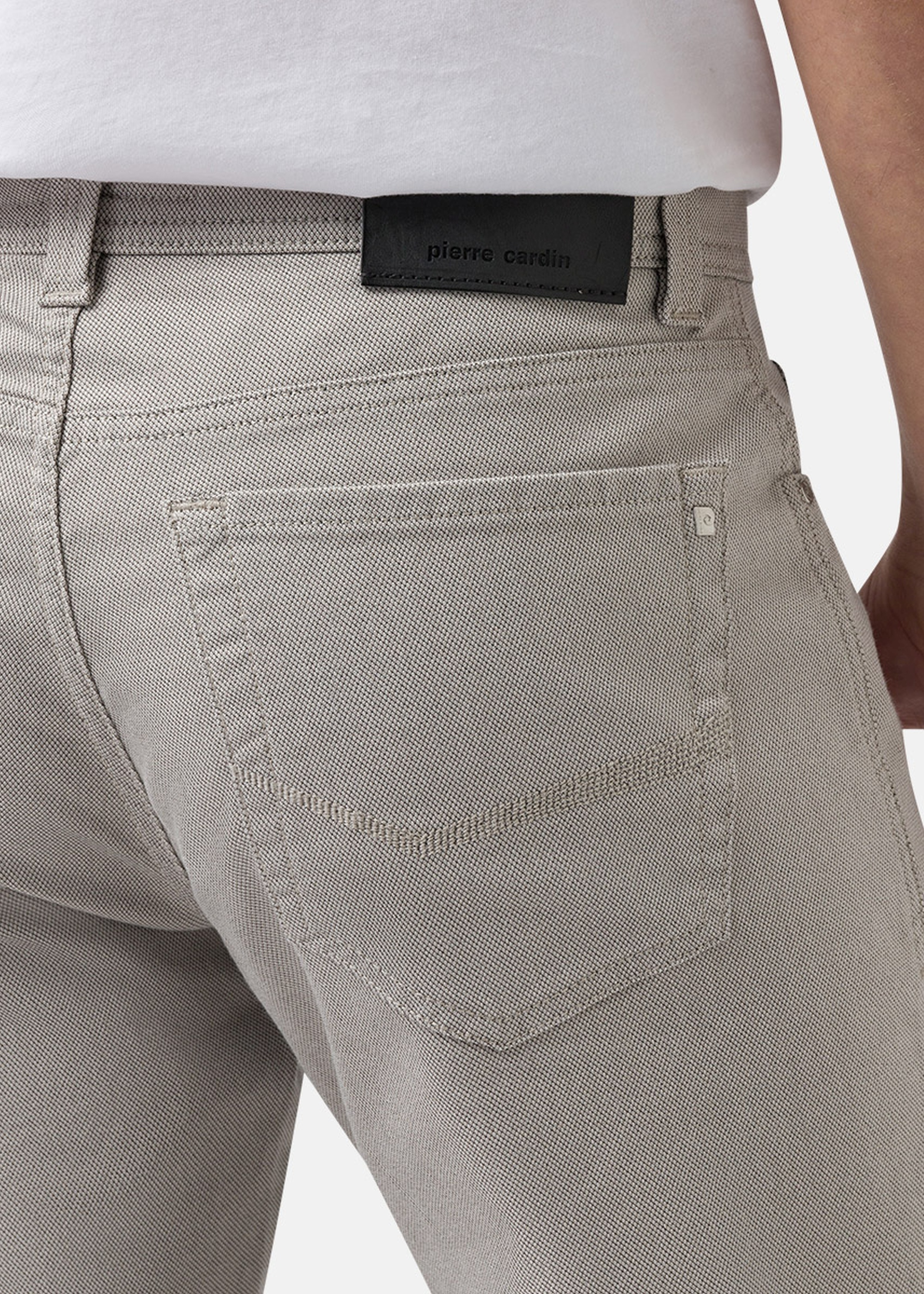 Smart-Casual-Hose, Pelican Detailansicht 2