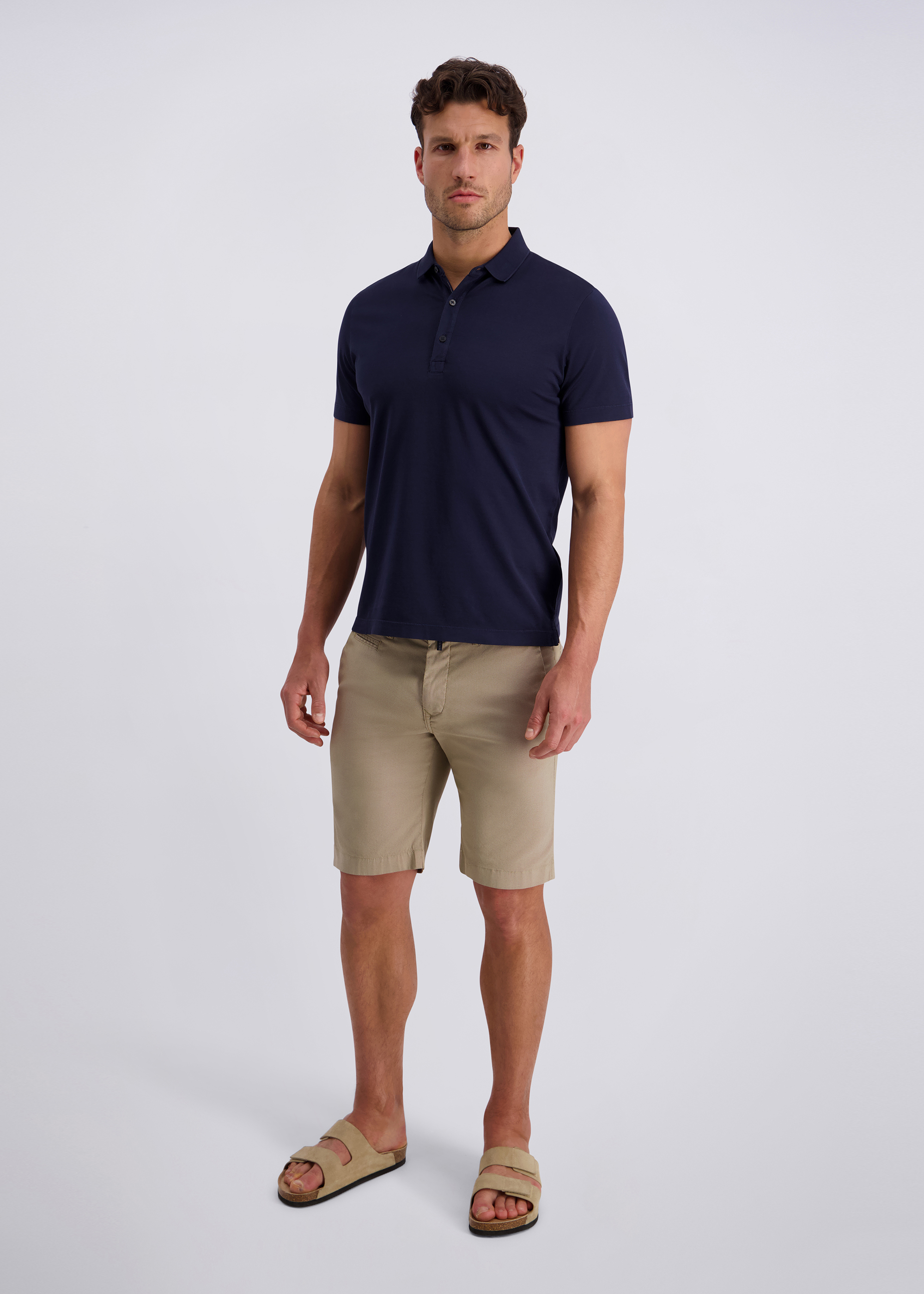 Strassbourg Shorts im Regular Fit, Otter Rückansicht
