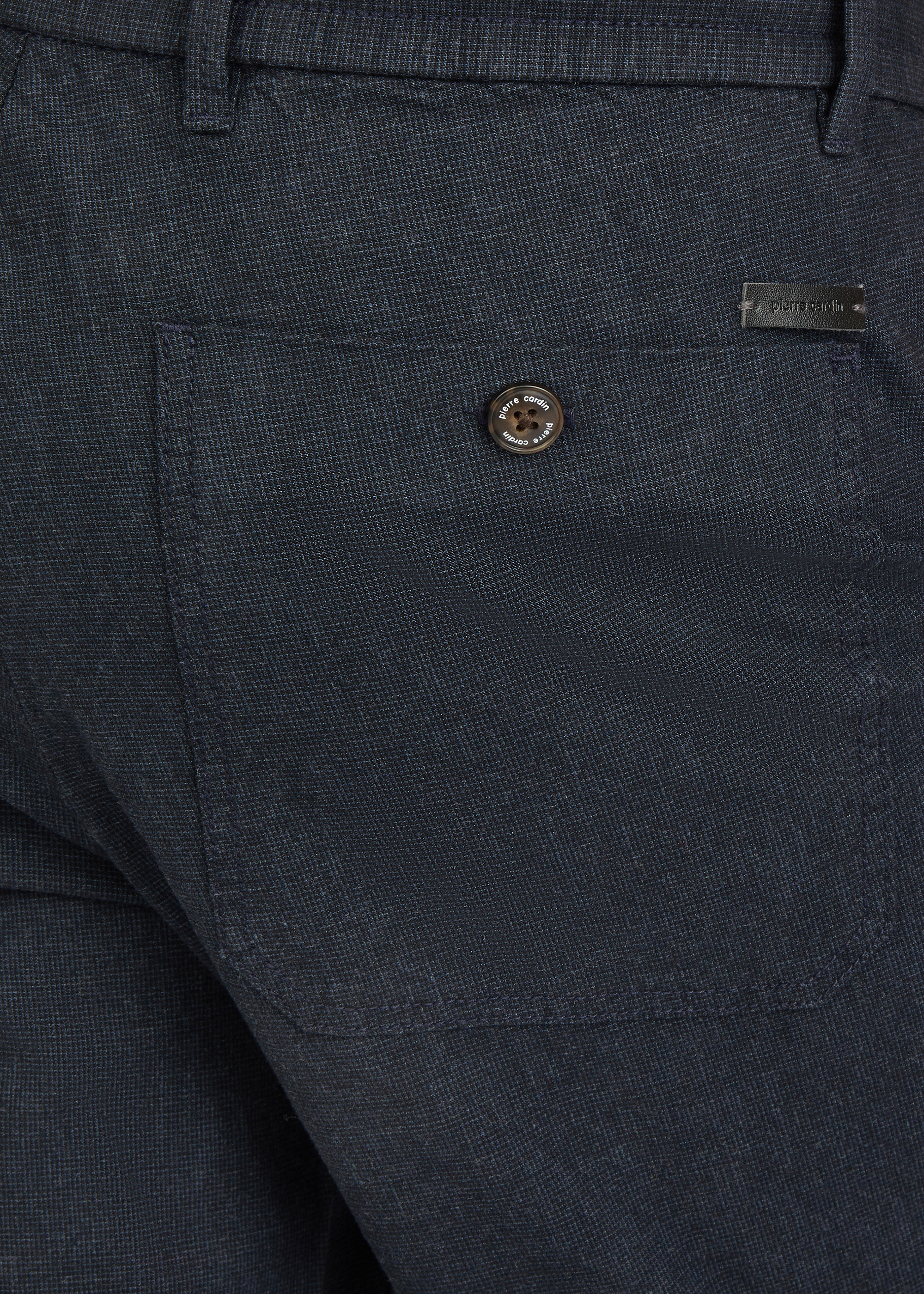 Raffinierte Straight Fit Chinos, Salute Detailansicht 2