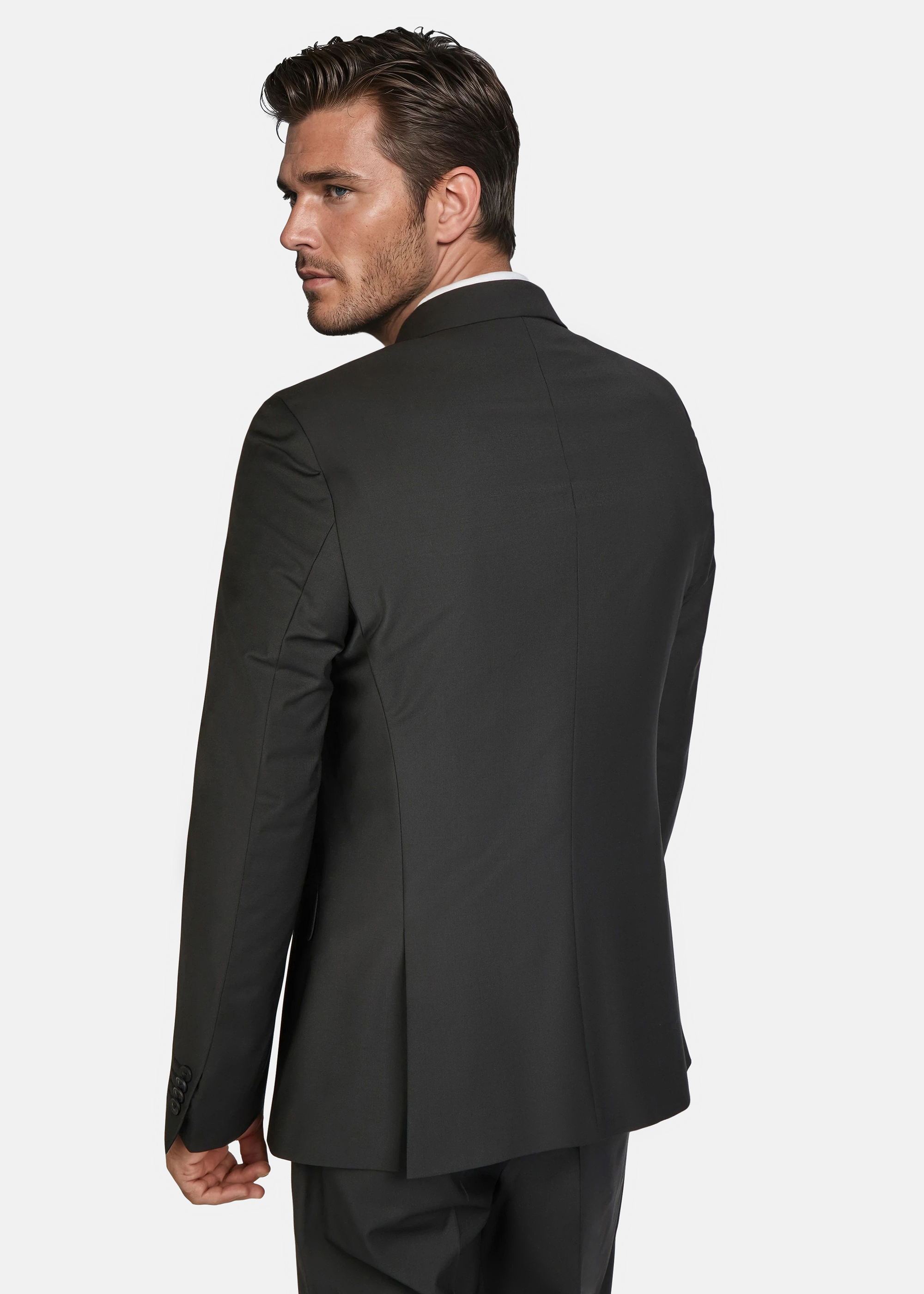 Grant Sakko Grant im Zweiknopf-Design Modern Fit, Schwarz Detailansicht 1