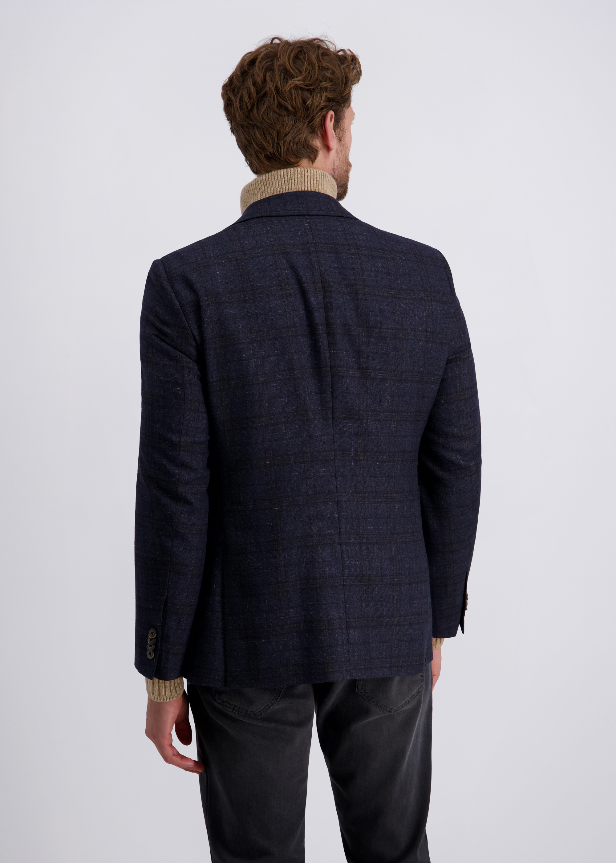 Grant Klassisches Sakko Modern Fit, Salute Detailansicht 1