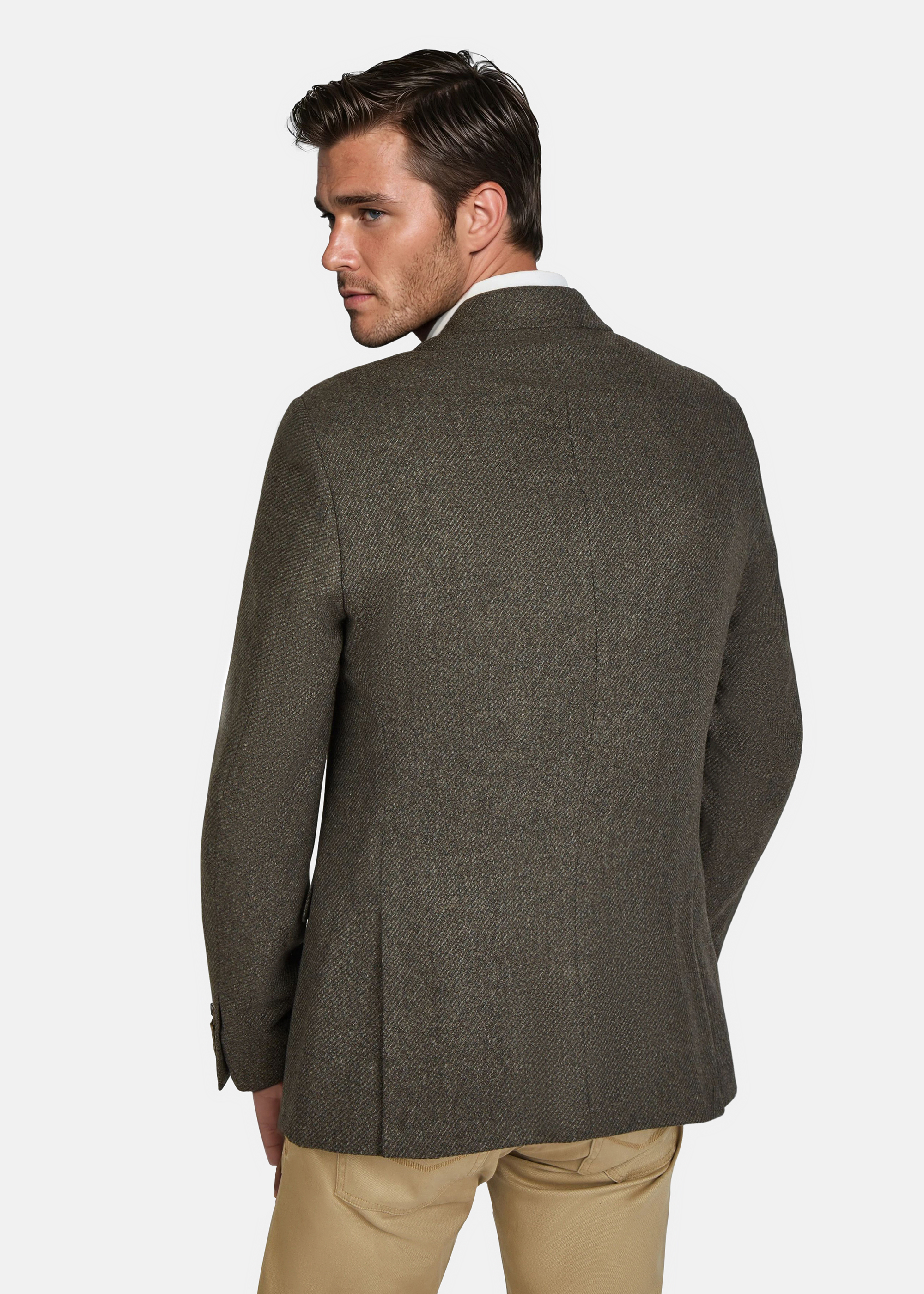 Grant Sakko aus Woll-Mix, Mulch Detailansicht 1