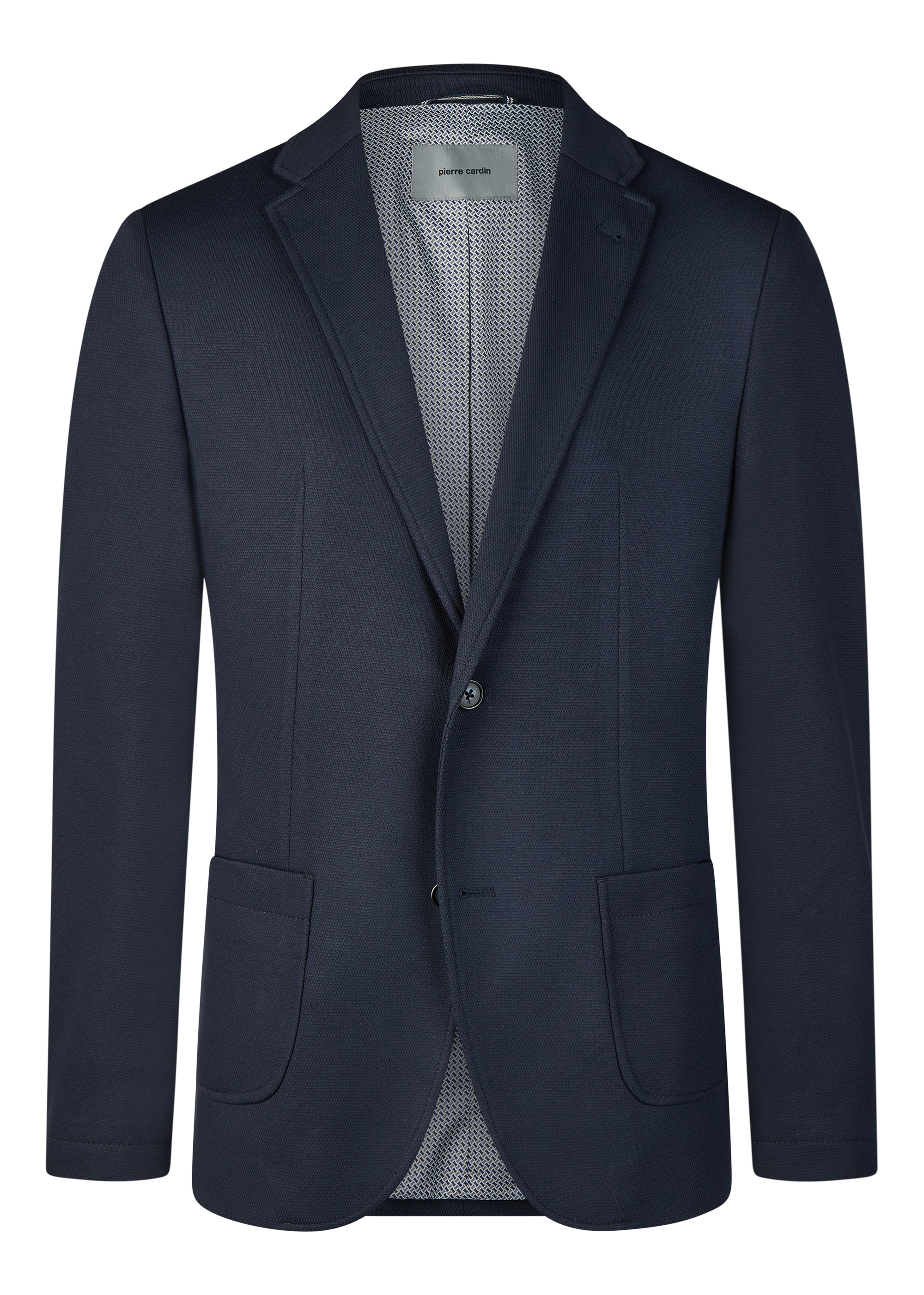 Sakko Mael in strukturierter Optik Modern Fit, Salute Rückansicht