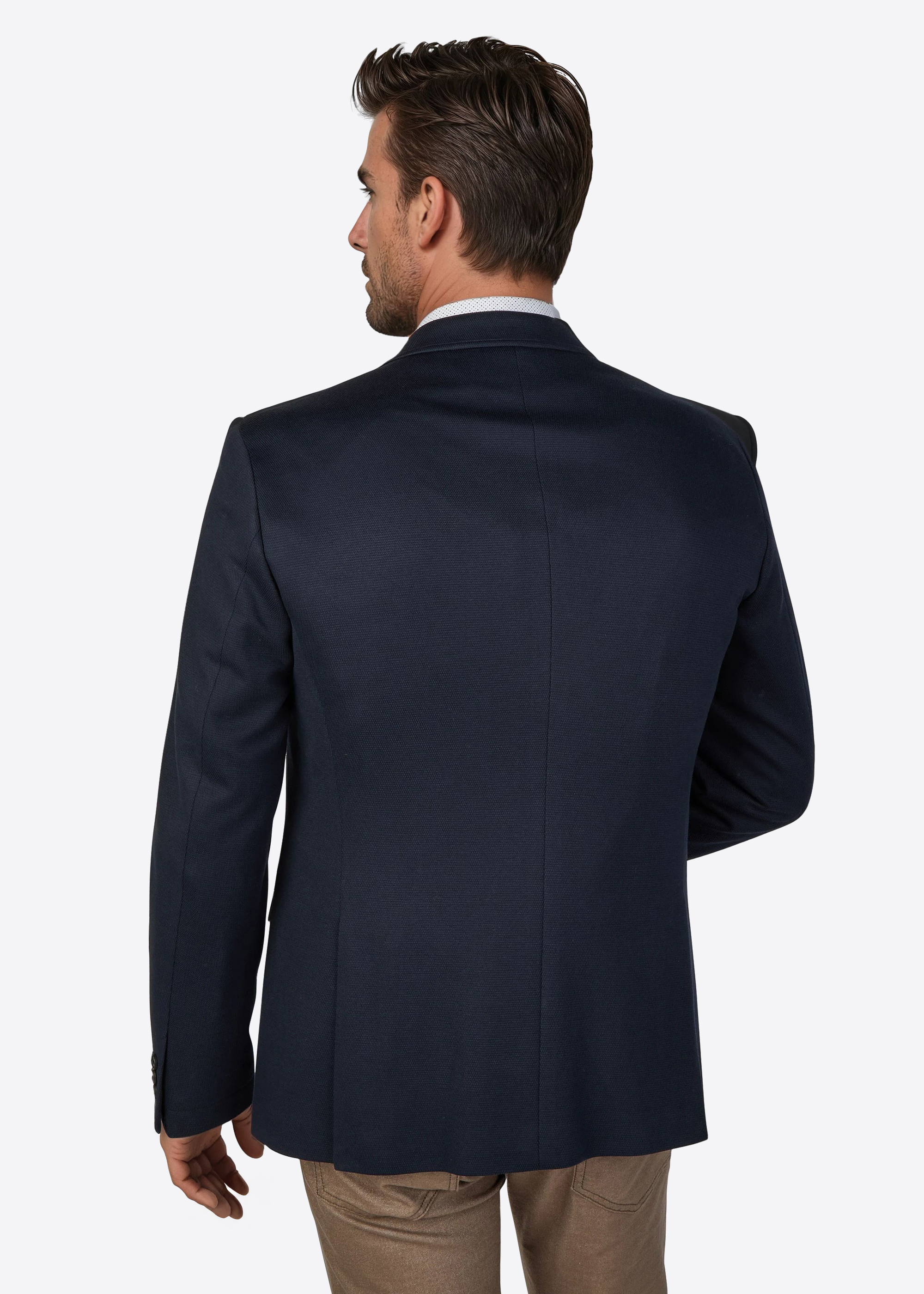 Sakko Mael in strukturierter Optik Modern Fit, Salute Detailansicht 2