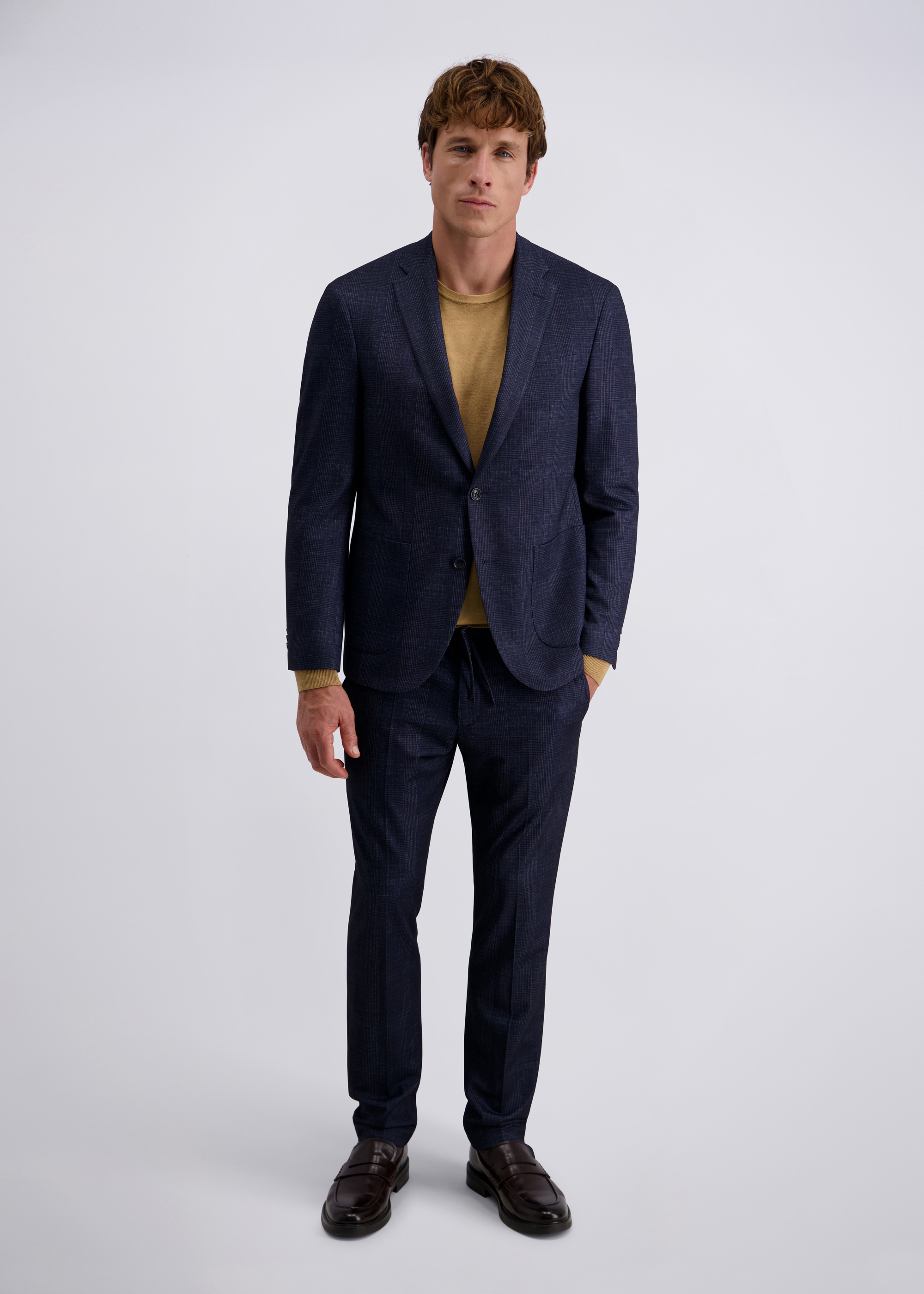 Michel Modernes Office-Sakko Modern Fit, Salute Rückansicht