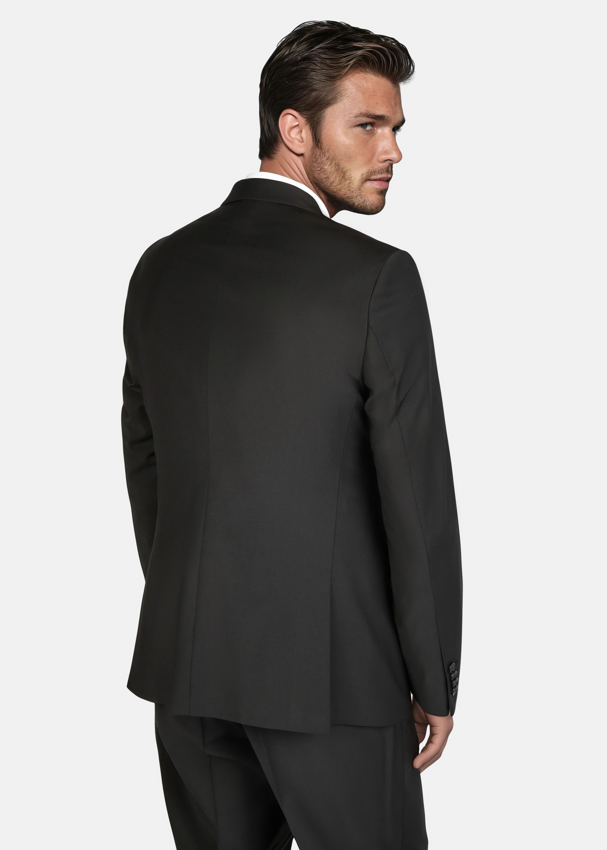 Grant Sakko Grant im Zweiknopf-Design Regular Fit, Schwarz Detailansicht 1