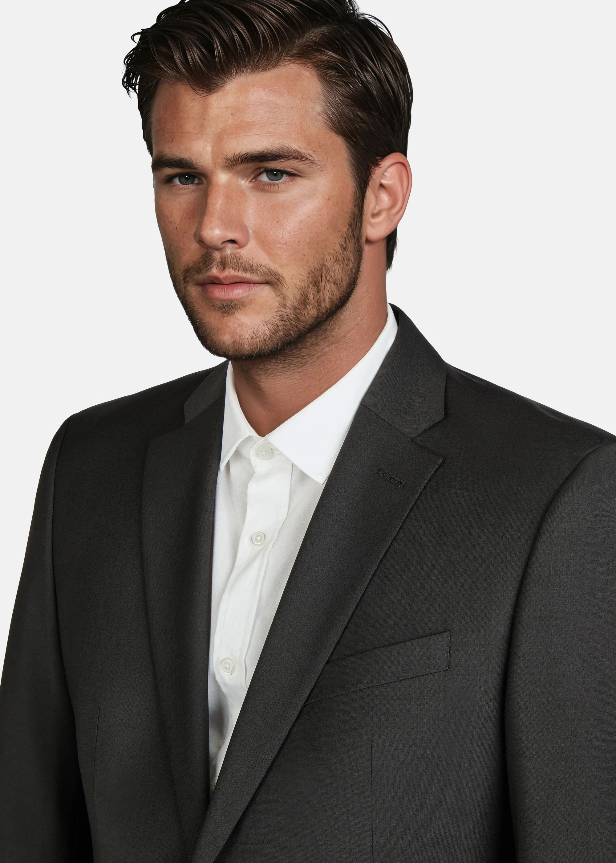 Grant Sakko Grant im Zweiknopf-Design Regular Fit, Schwarz Detailansicht 2