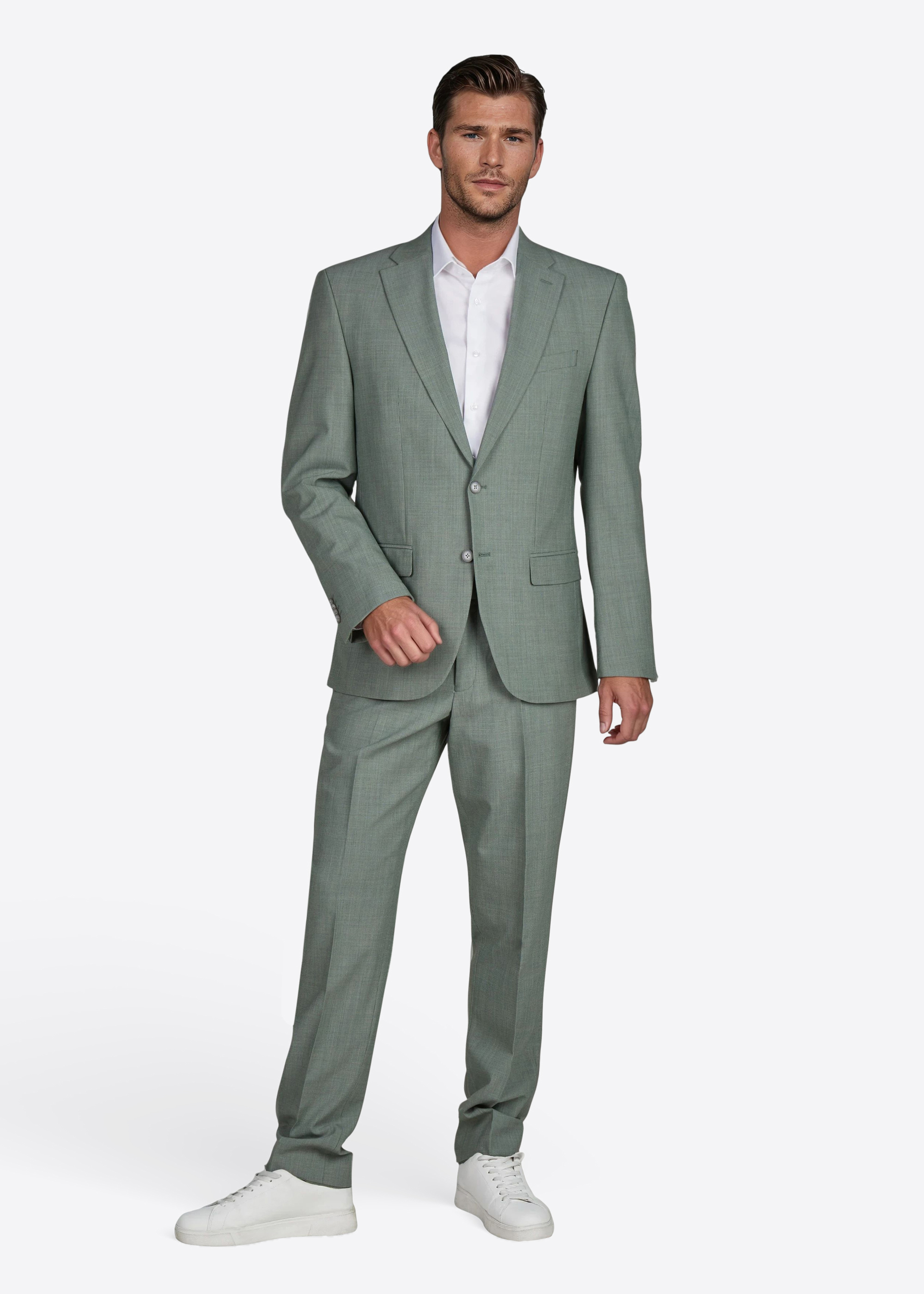 Grant Anzugsakko Regular Fit, Arctic Rückansicht