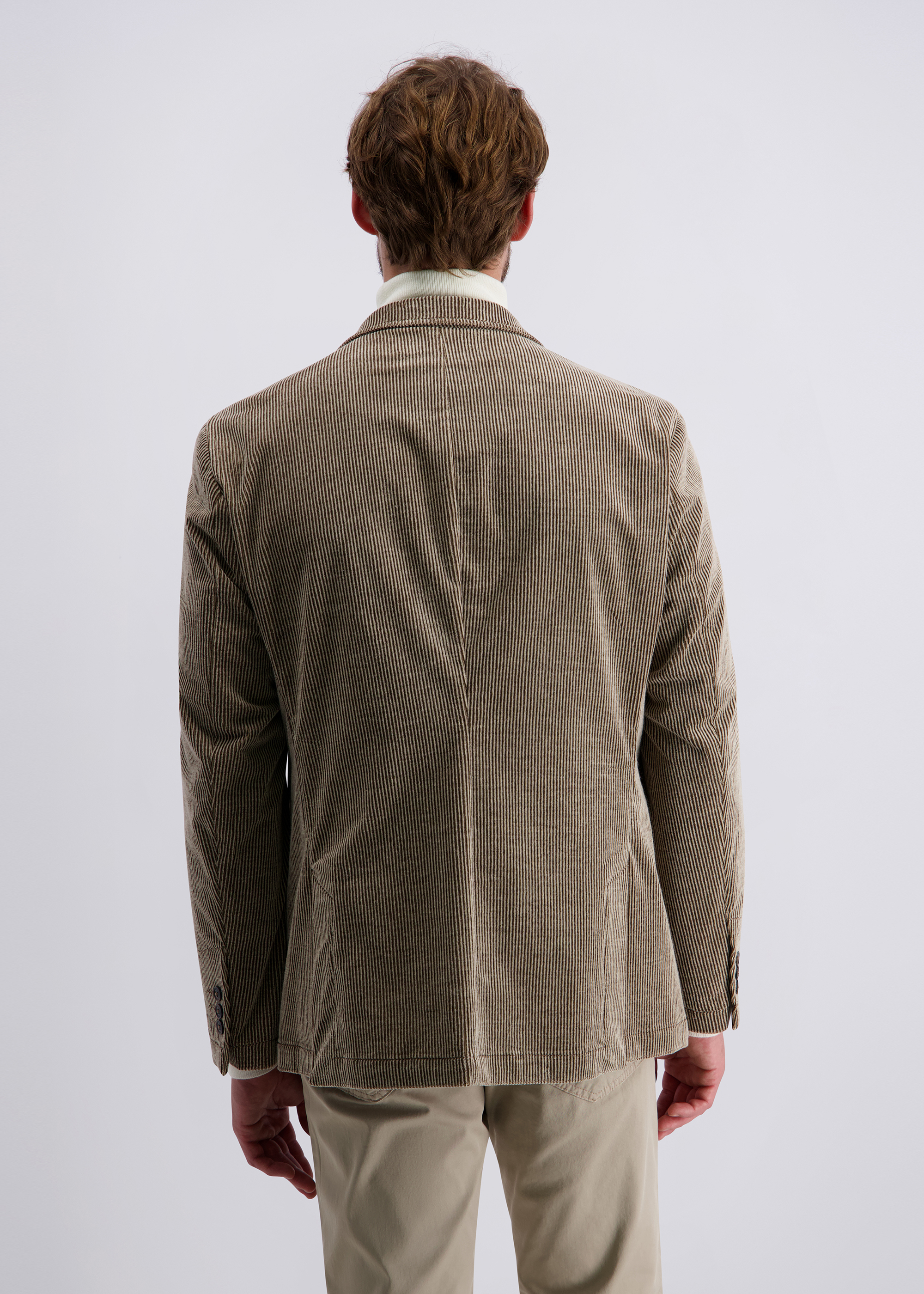 Sakko Mael mit Vollfutter Regular Fit, Mulch Detailansicht 1