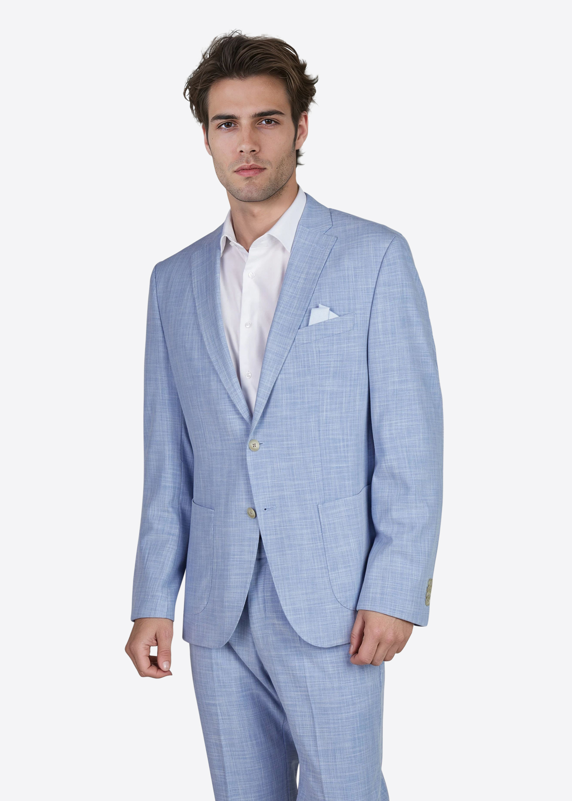 Sakko Michel im klassischen Design, Blue bell Frontansicht