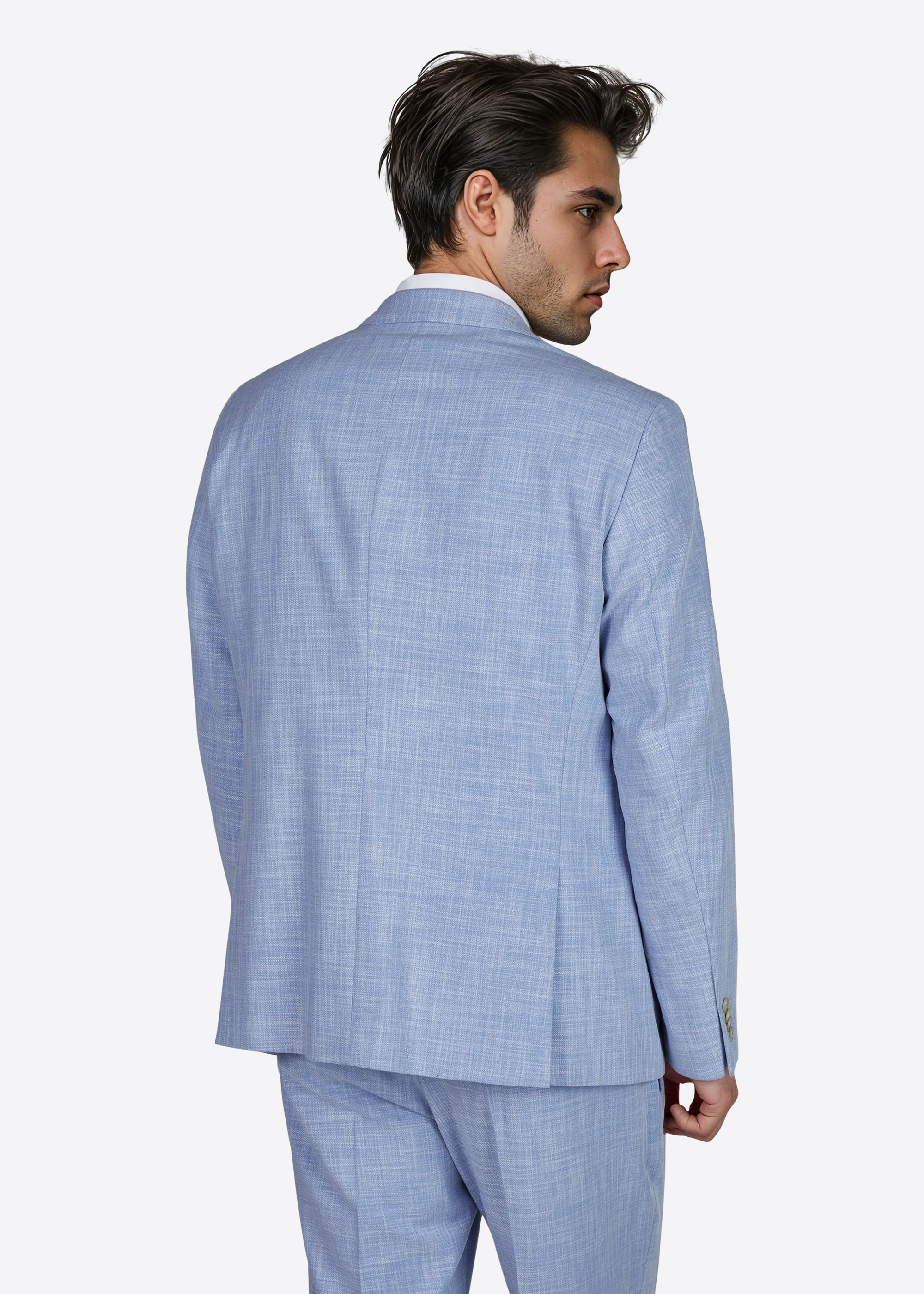 Sakko Michel im klassischen Design, Blue bell Detailansicht 1