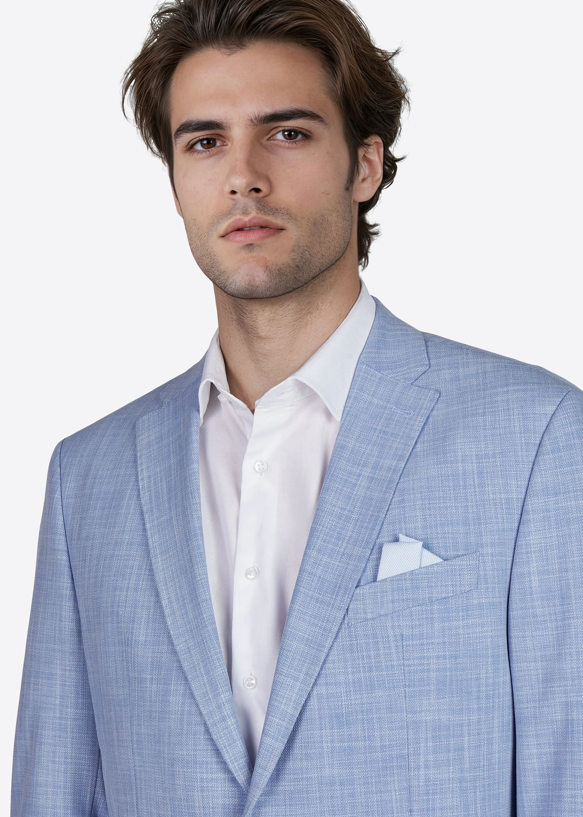 Sakko Michel im klassischen Design, Blue bell Detailansicht 2