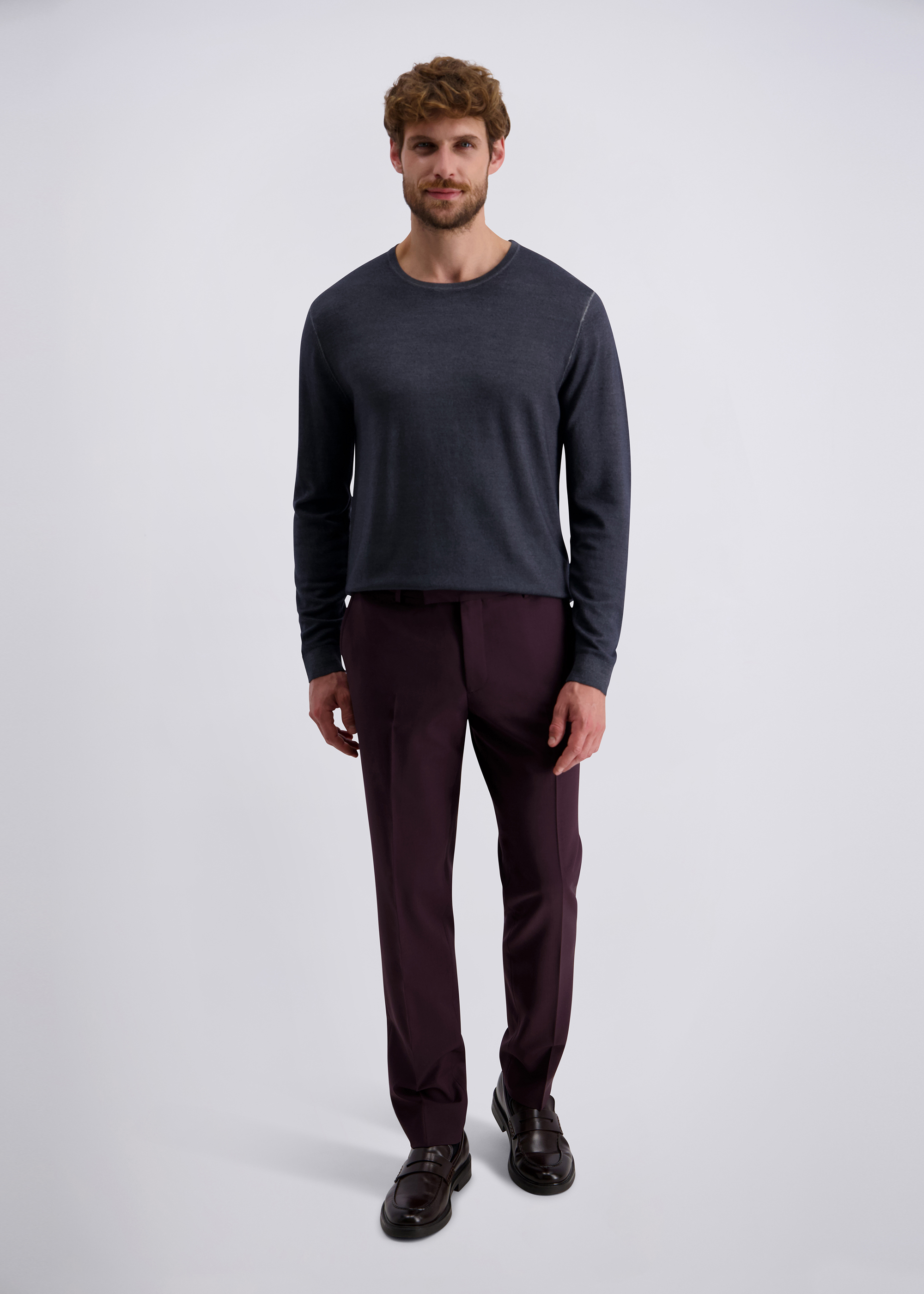 Ryan Anzughose mit Bügelfalte, Winetasting Rückansicht