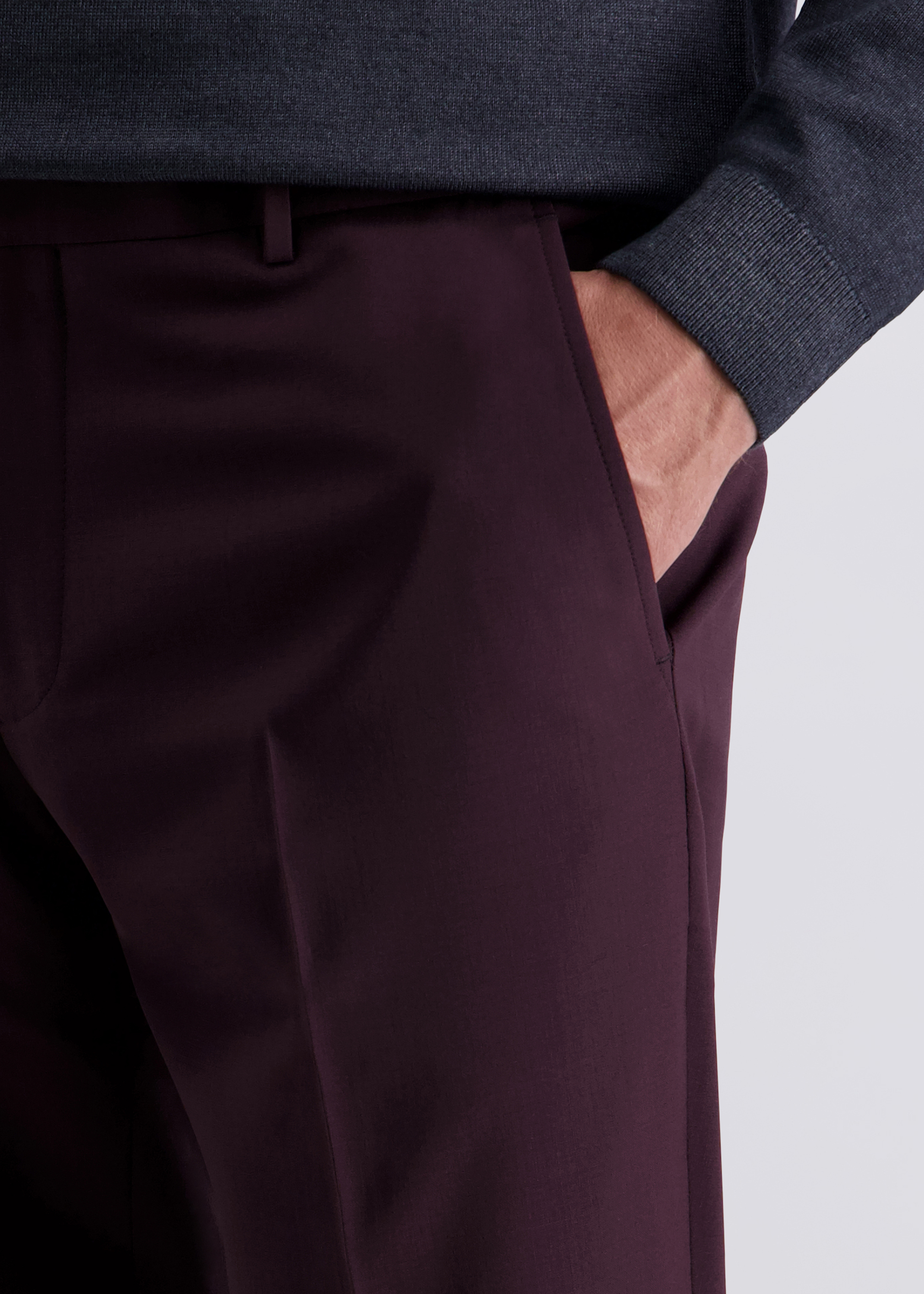 Ryan Anzughose mit Bügelfalte, Winetasting Detailansicht 2
