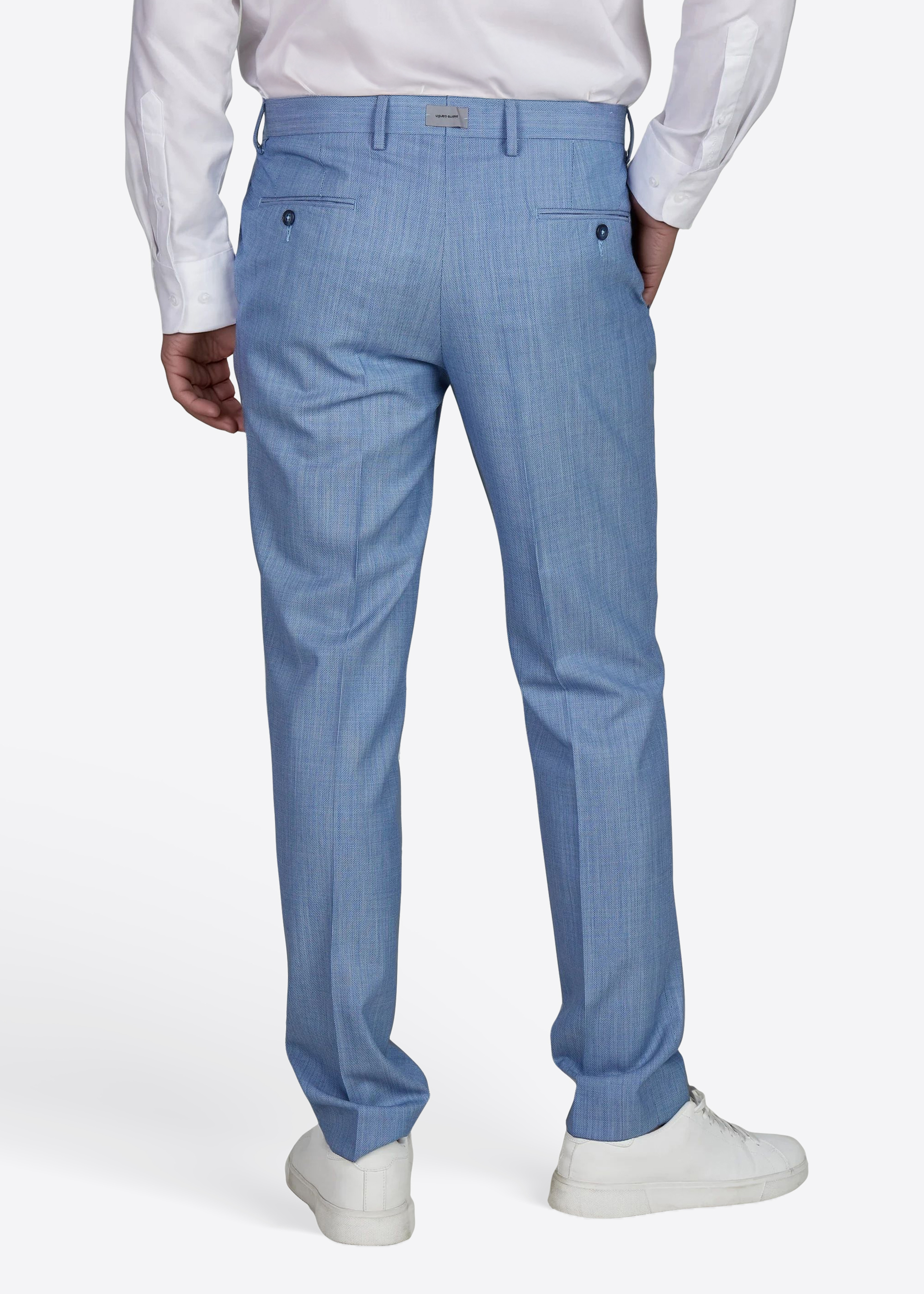 Hose Ryan mit Bügelfalte, Blue bell Detailansicht 1