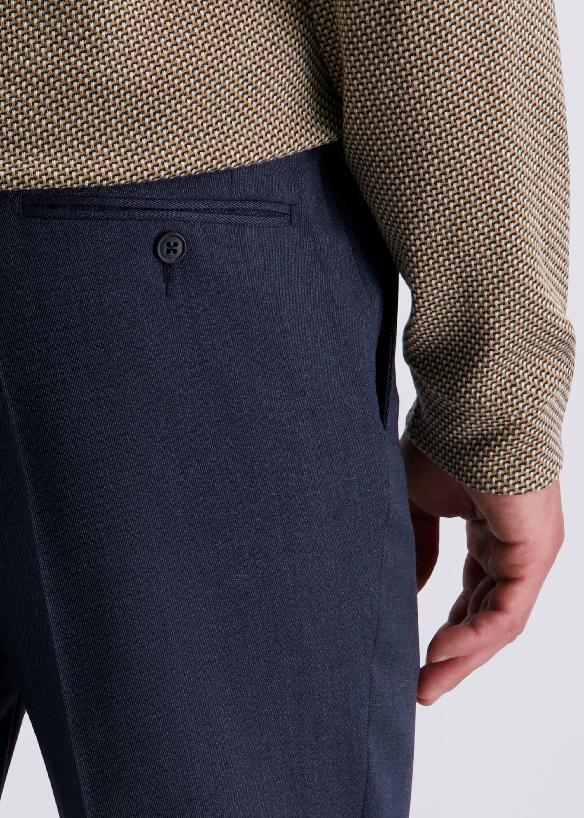 Ryan Anzughose aus Wolltwill, Bering Sea Detailansicht 2