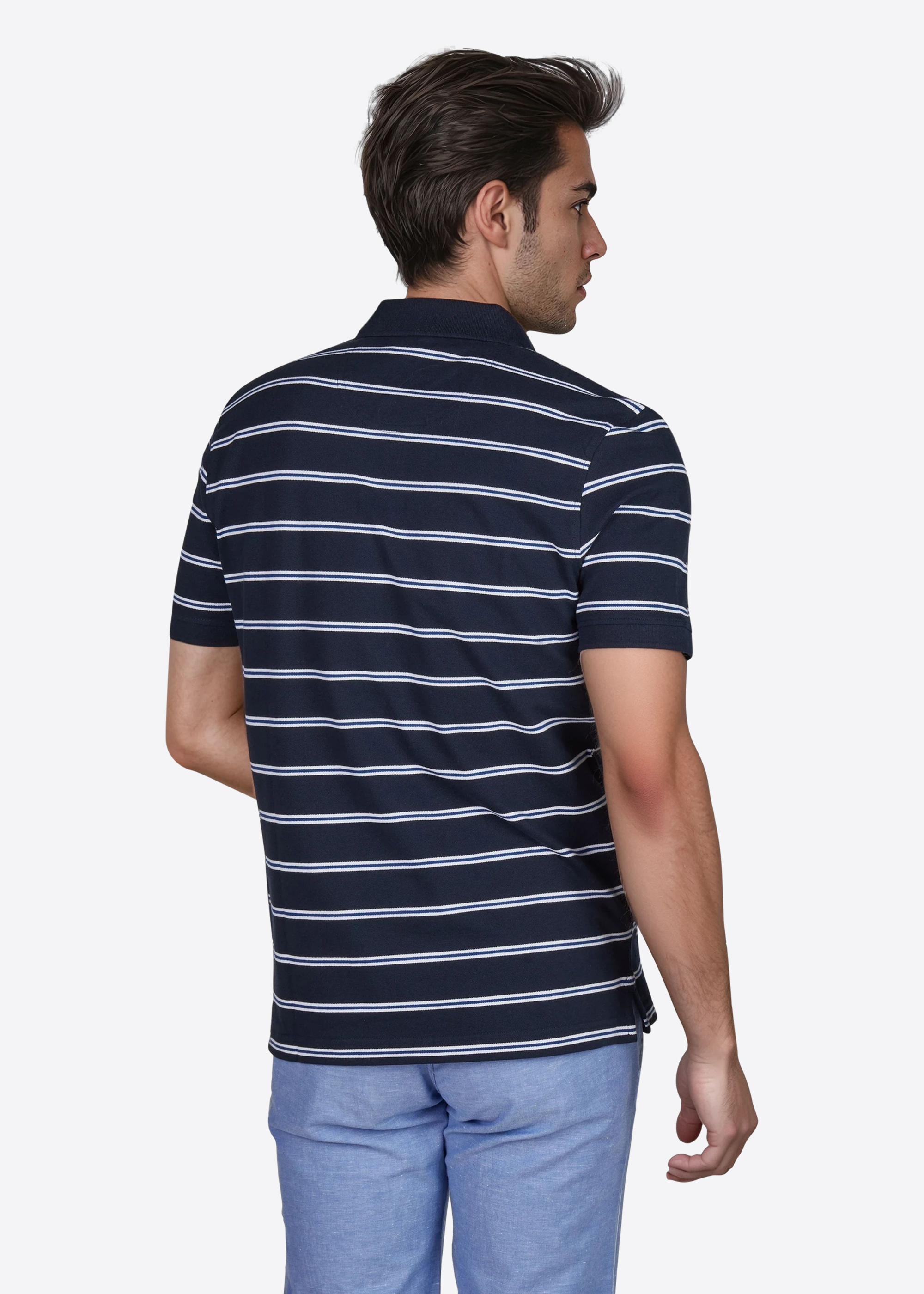 Polo-Shirt mit klassischem Polo-Kragen, Salute Detailansicht 1