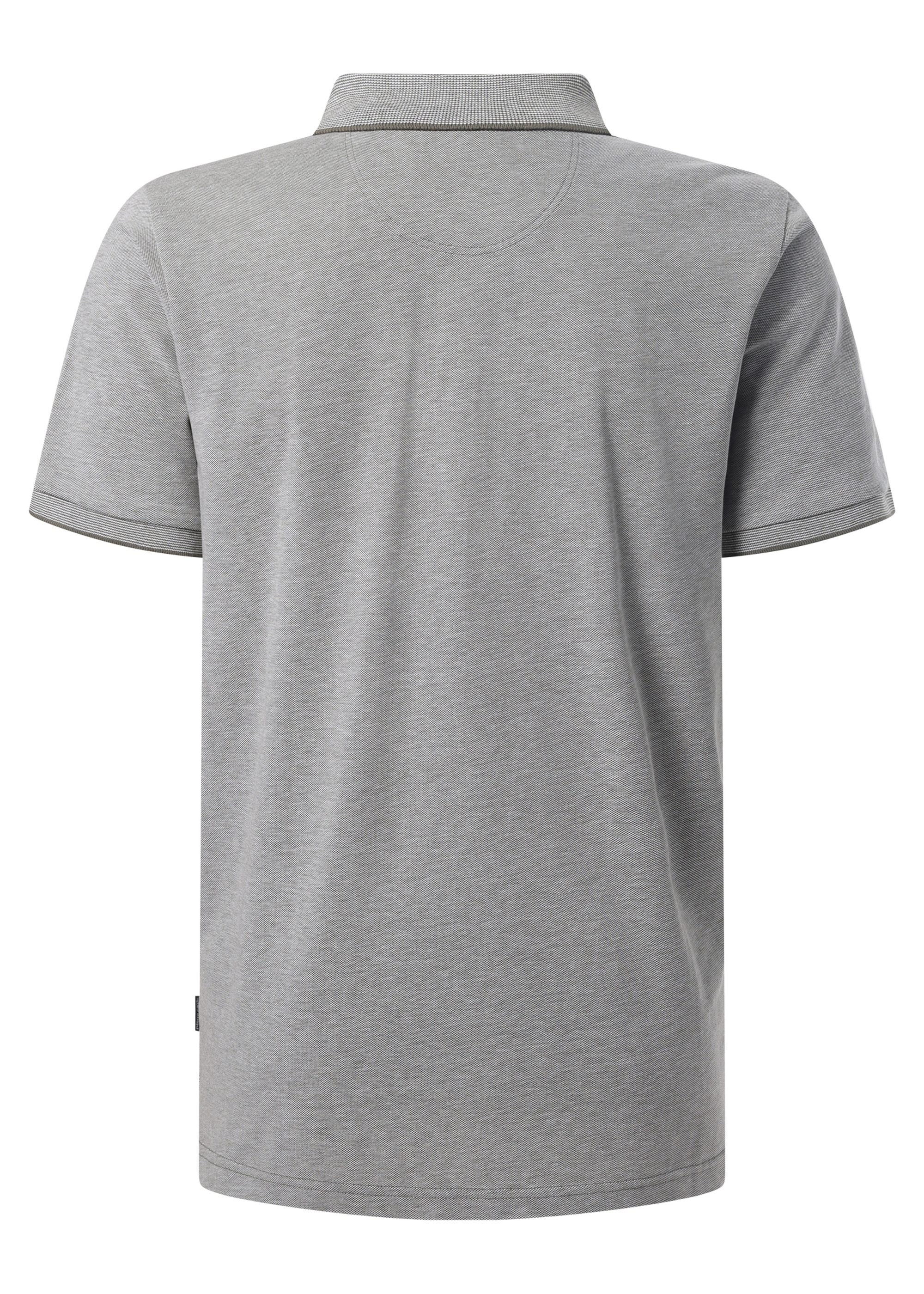 Polo-Shirt mit klassischem Polo-Kragen, Dusty Olive Detailansicht 1