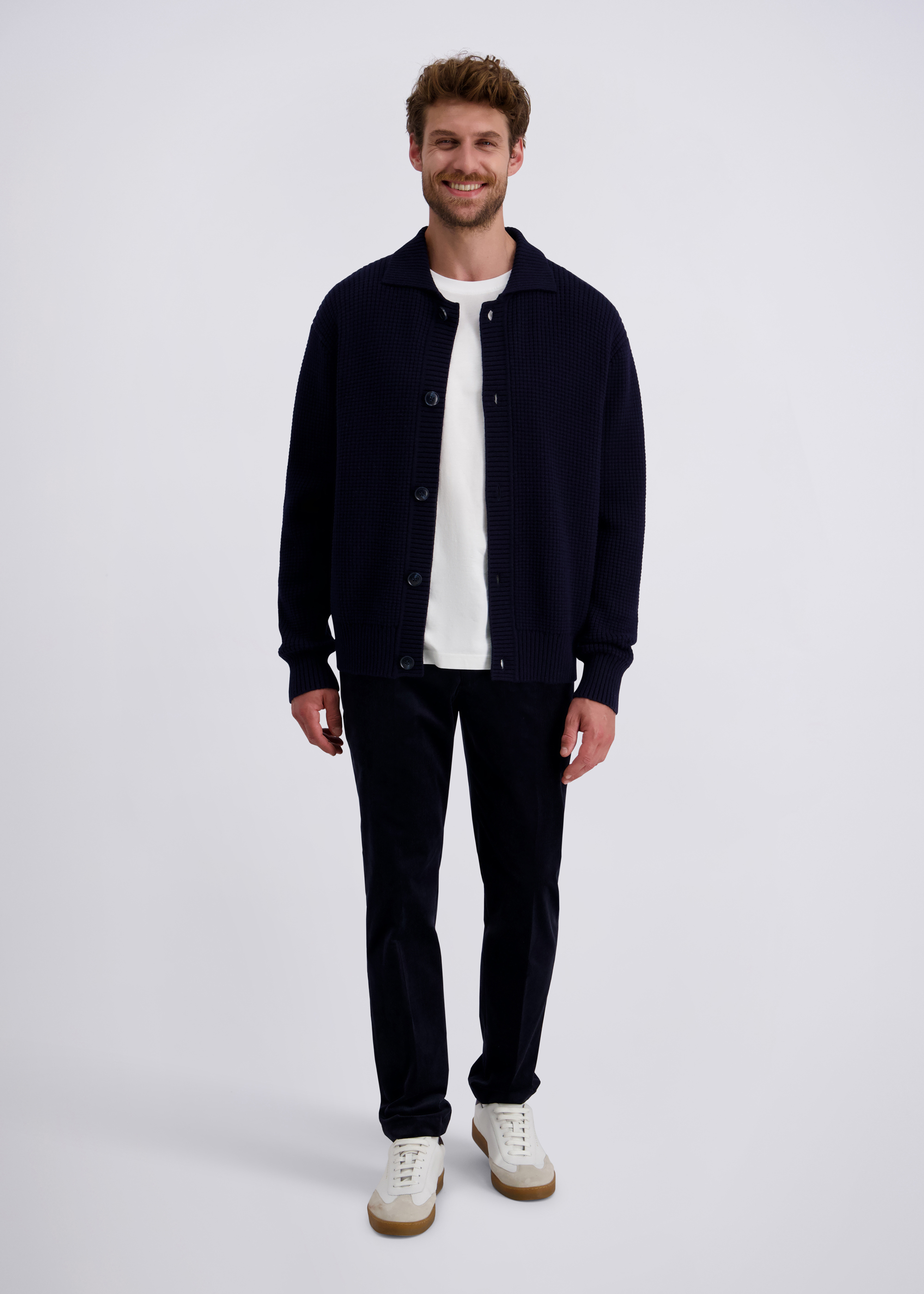 Freizeit-T-Shirt mit Logo-Print, Elfenbein Detailansicht 2