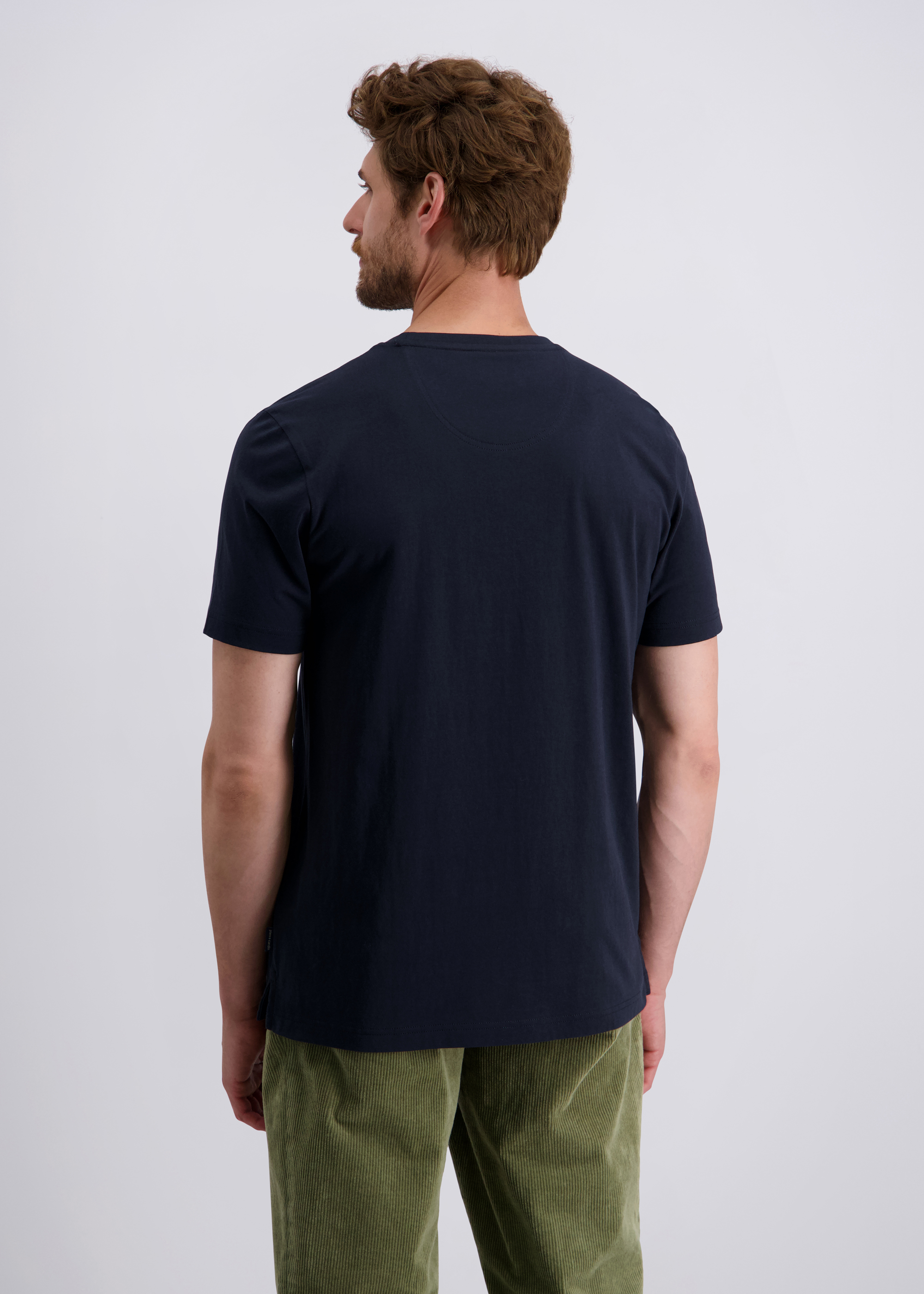 Freizeit-T-Shirt mit Logo-Print, Salute Detailansicht 1