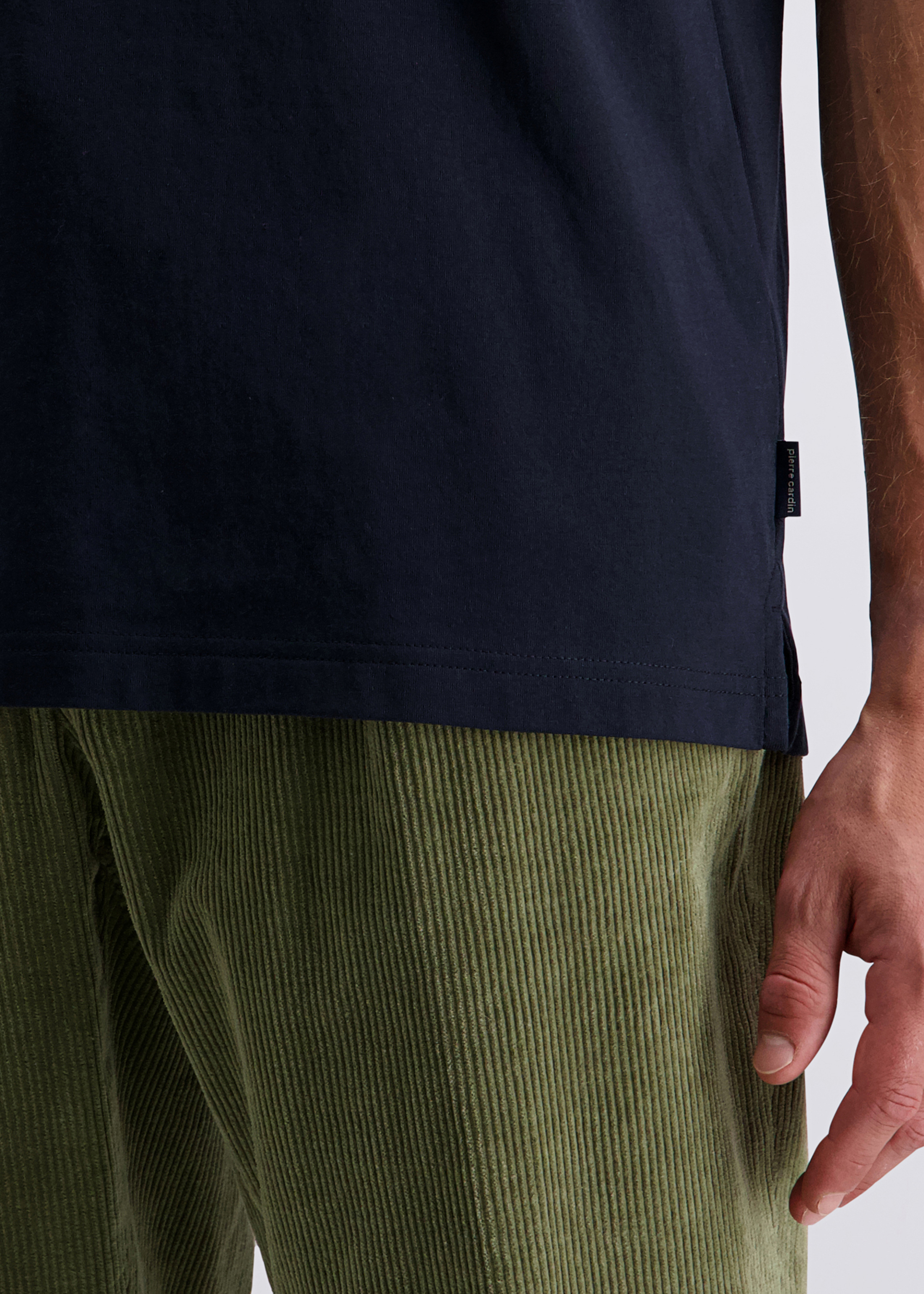 Freizeit-T-Shirt mit Logo-Print, Salute Detailansicht 2