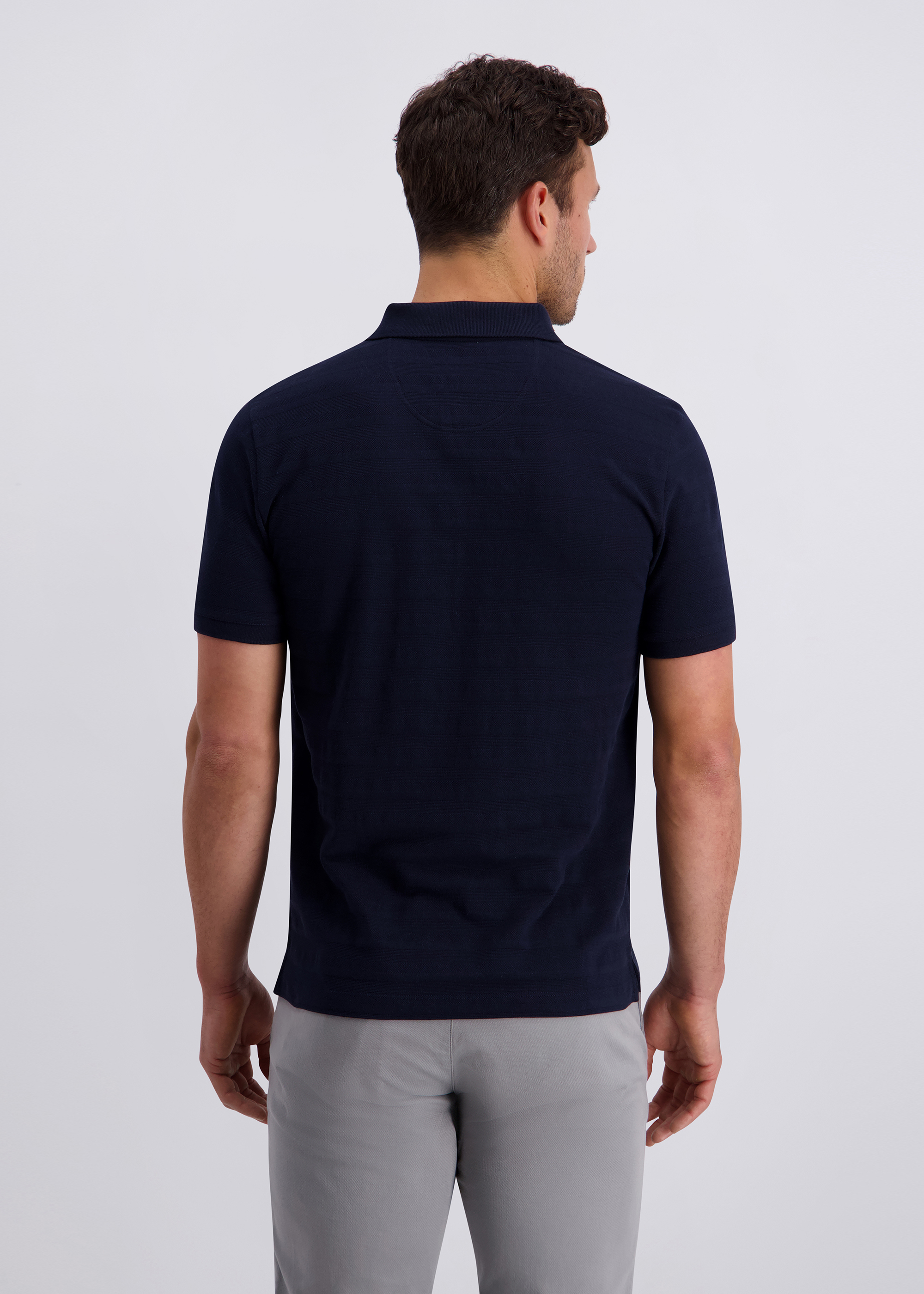 Poloshirt im Modern Fit, Salute Detailansicht 1