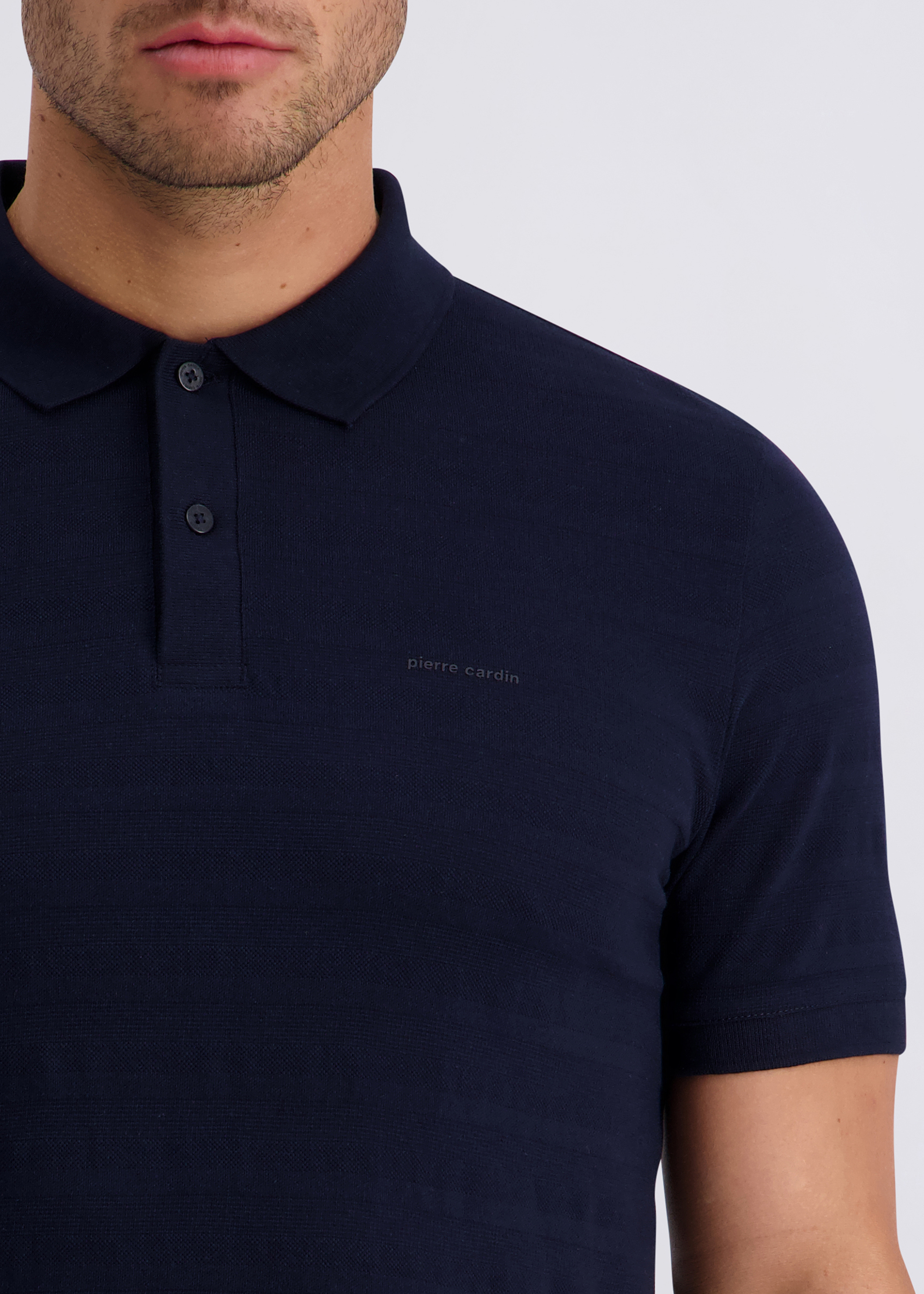 Poloshirt im Modern Fit, Salute Detailansicht 2