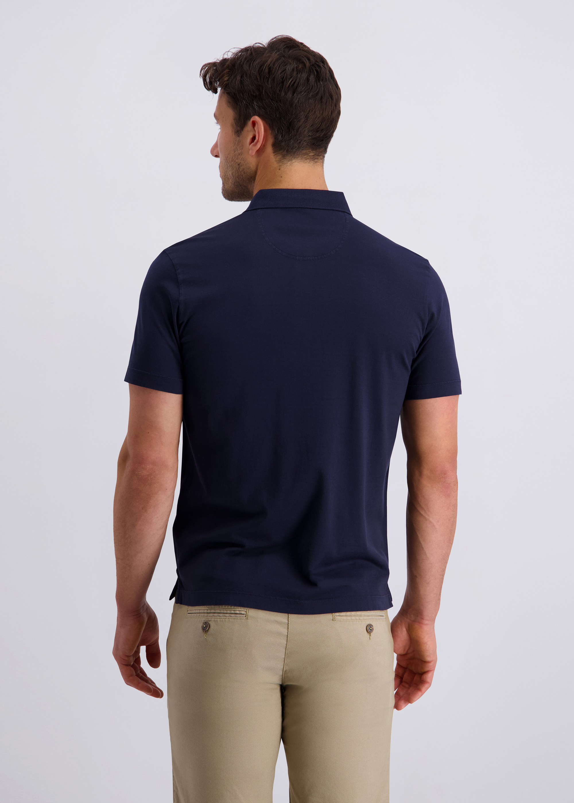 Poloshirt im Modern Fit, Salute Detailansicht 1