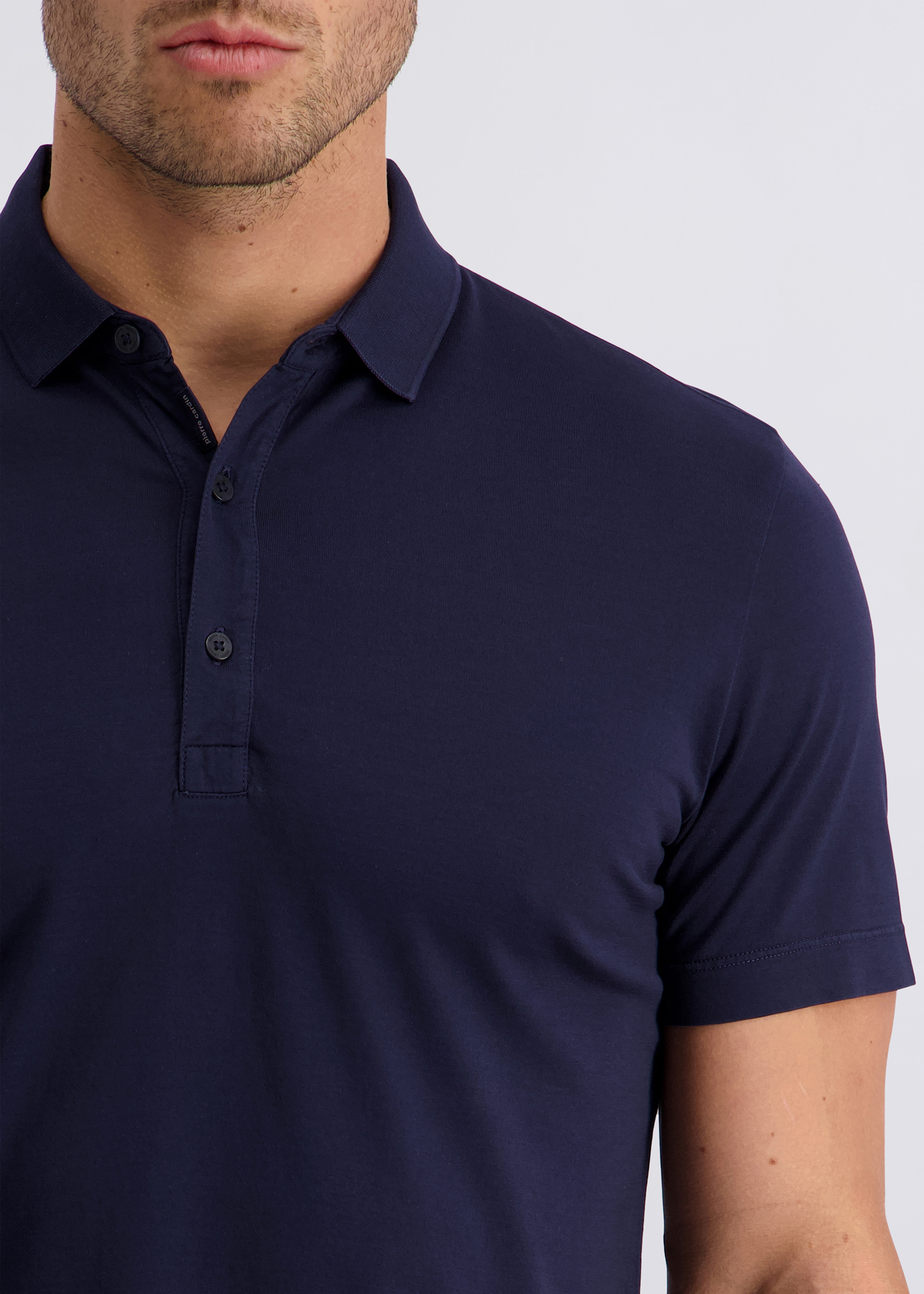 Poloshirt im Modern Fit, Salute Detailansicht 2