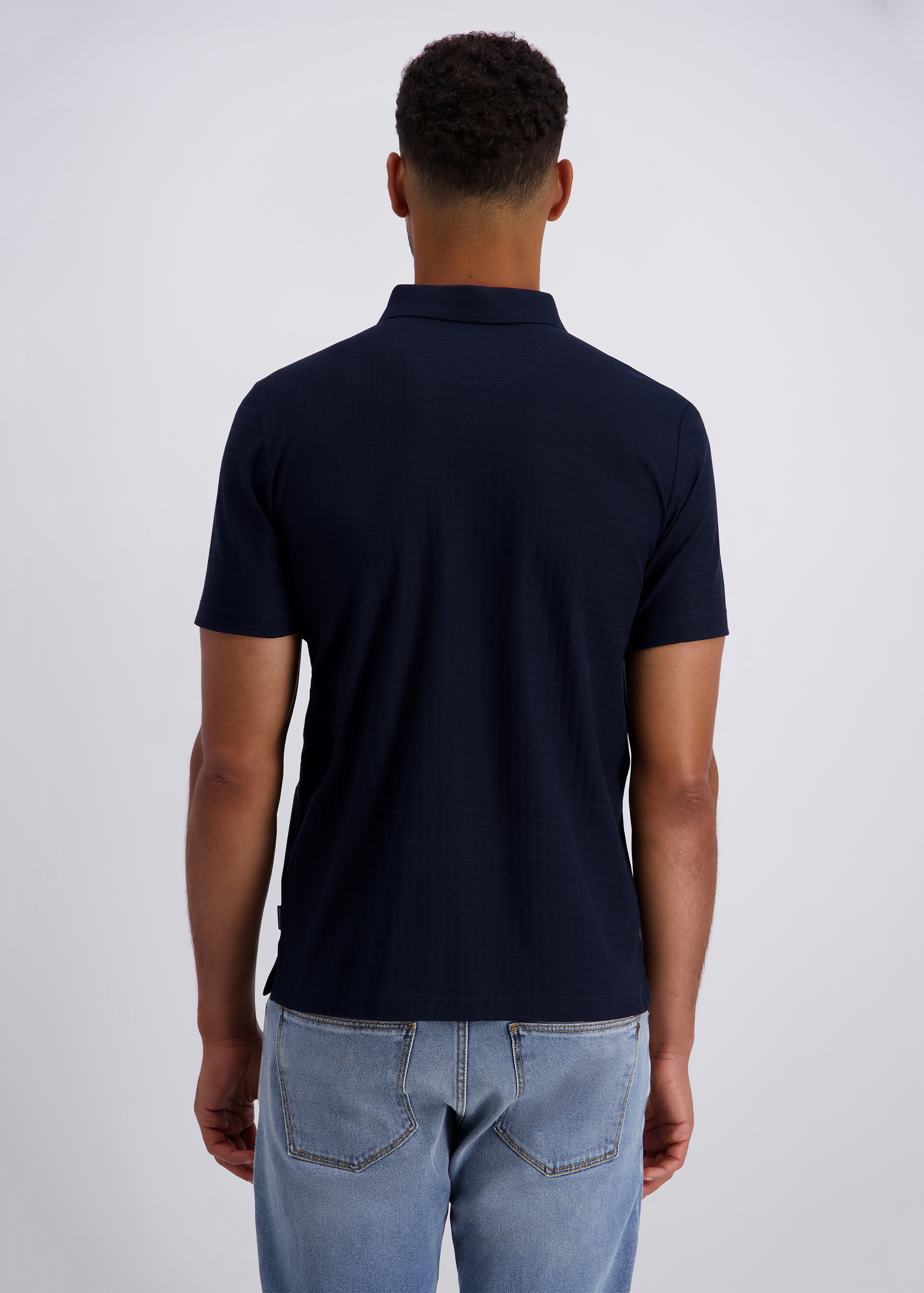 Poloshirt im Modern Fit, Salute Detailansicht 1