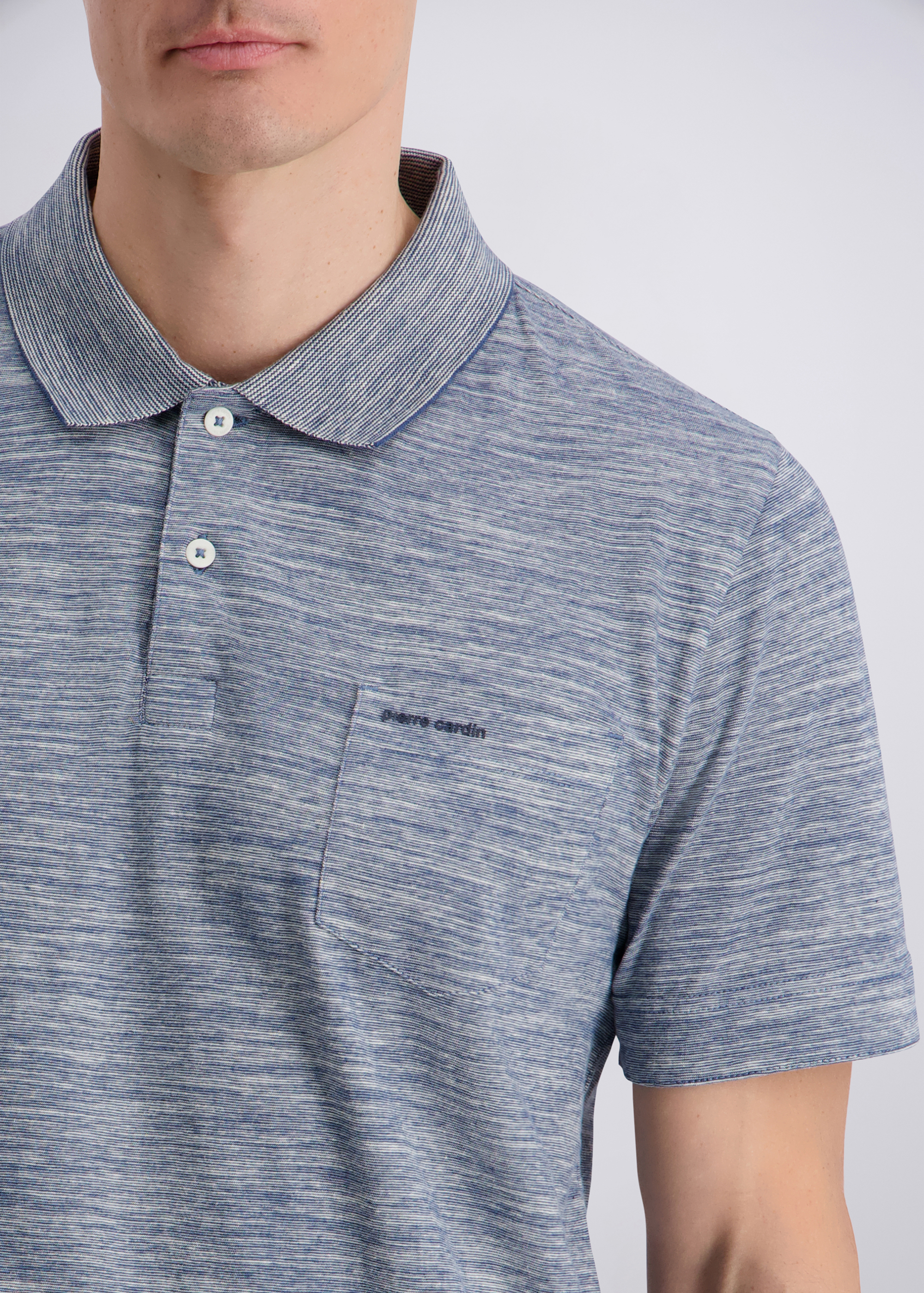 Poloshirt im Modern Fit, Salute Detailansicht 2