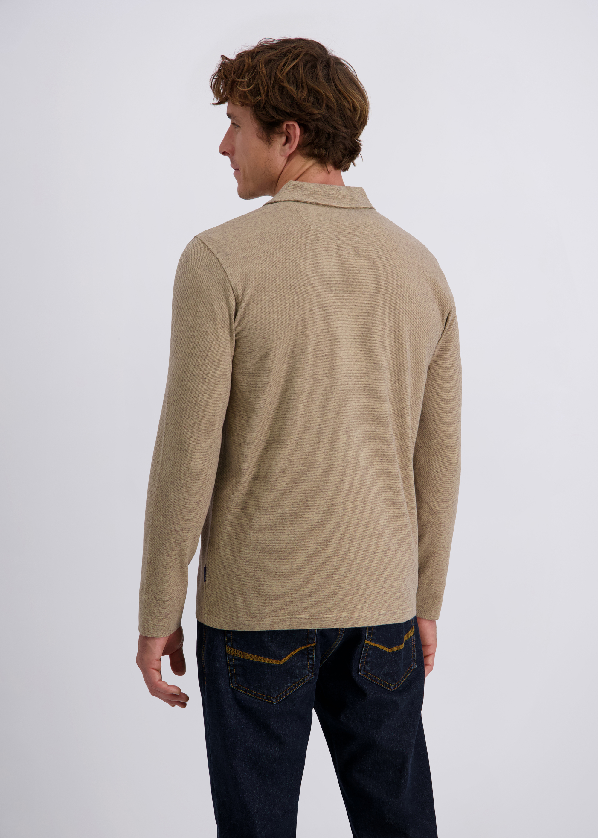 Elegantes Komfort-Poloshirt, Lark Detailansicht 1